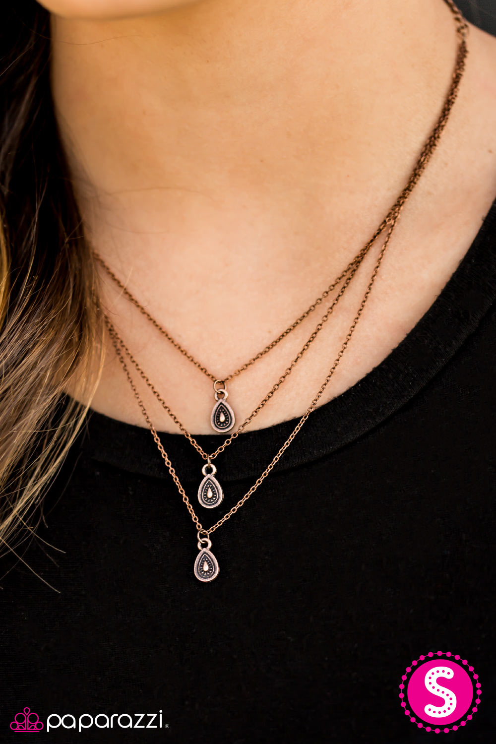 Down By The Bay - Copper - Paparazzi necklace