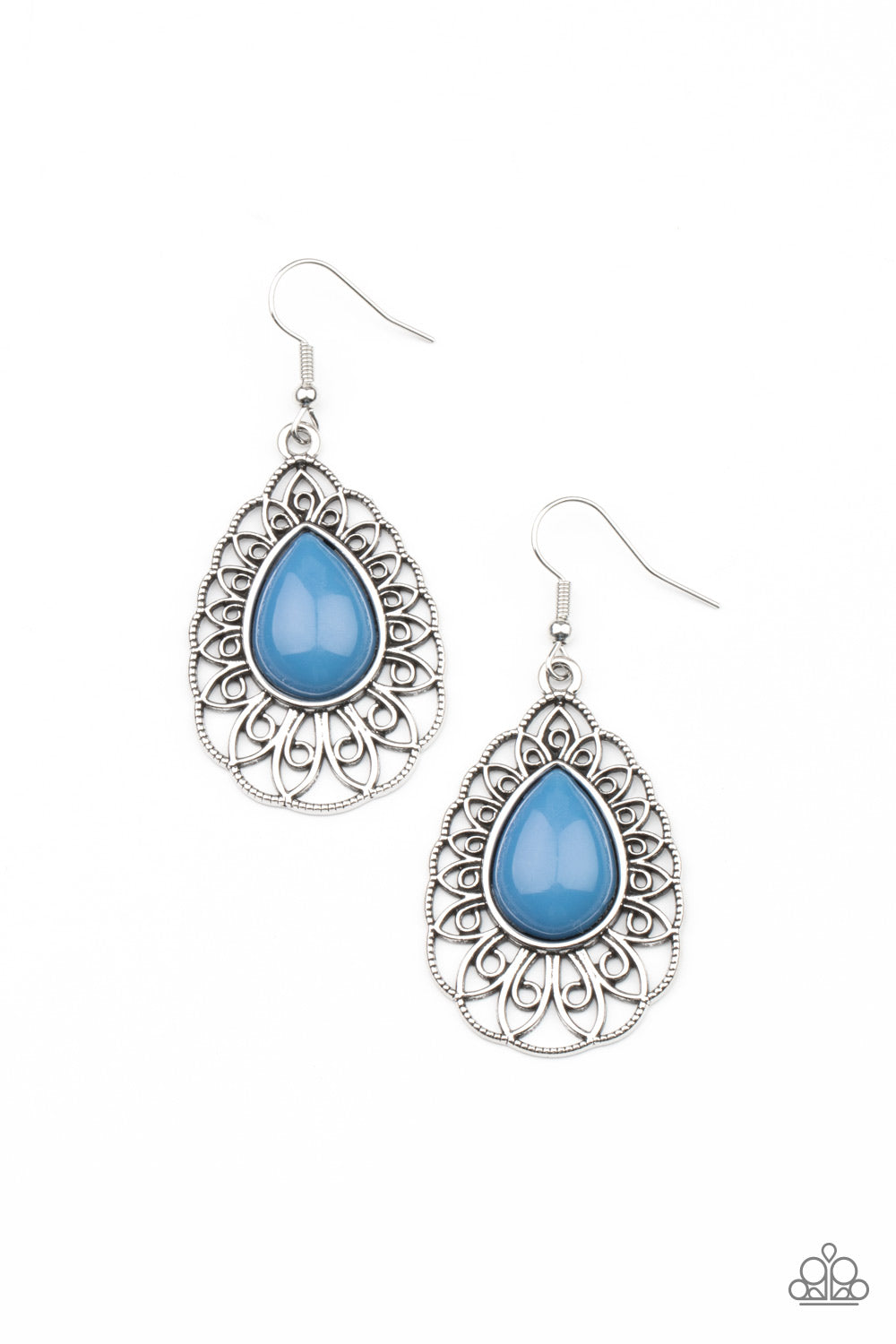 Dream STAYCATION - blue - Paparazzi earrings