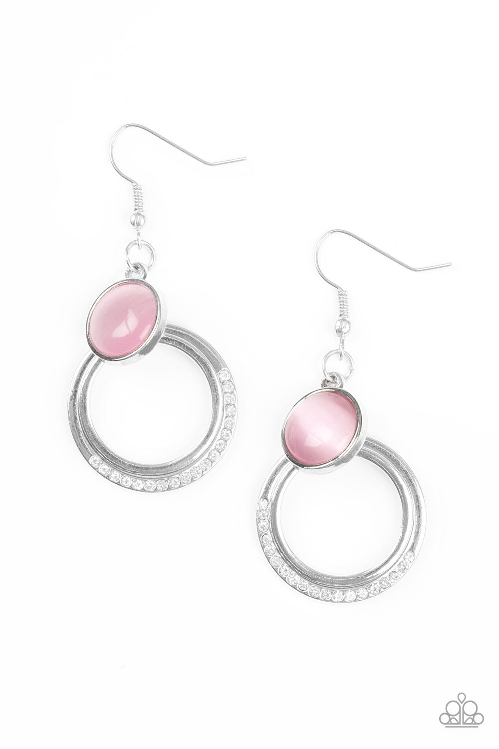 Dreamily Dreamland - pink - Paparazzi earrings