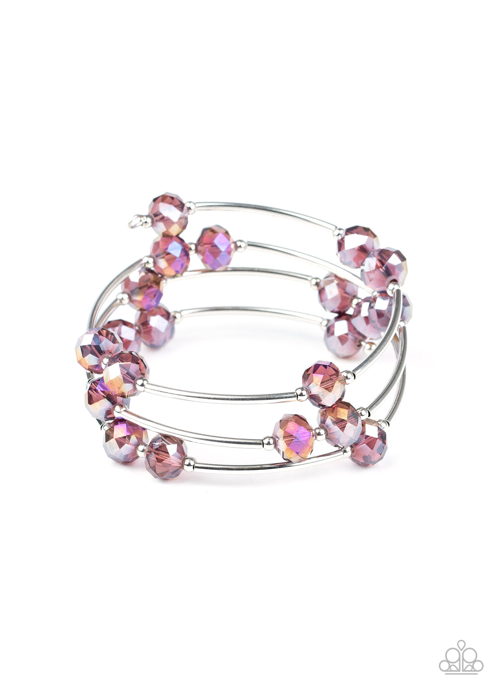 Dreamy Demure - purple - Paparazzi bracelet