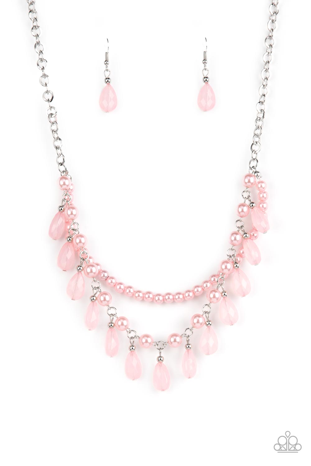 Dreamy Destination Wedding - pink - Paparazzi necklace