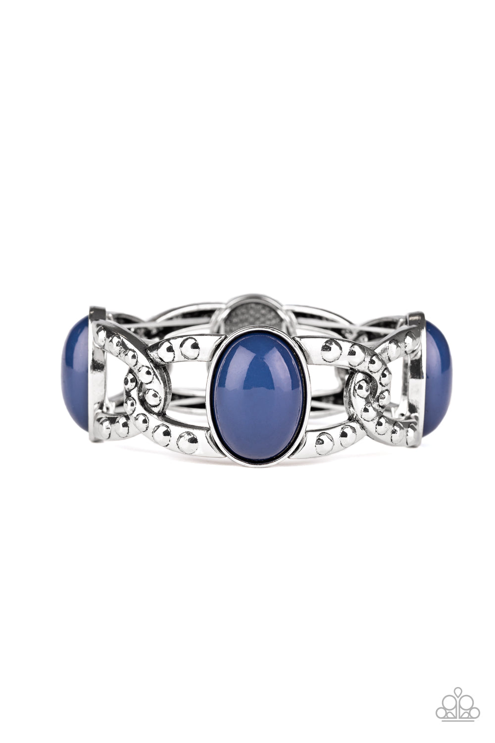 Dreamy Gleam - blue - Paparazzi bracelet