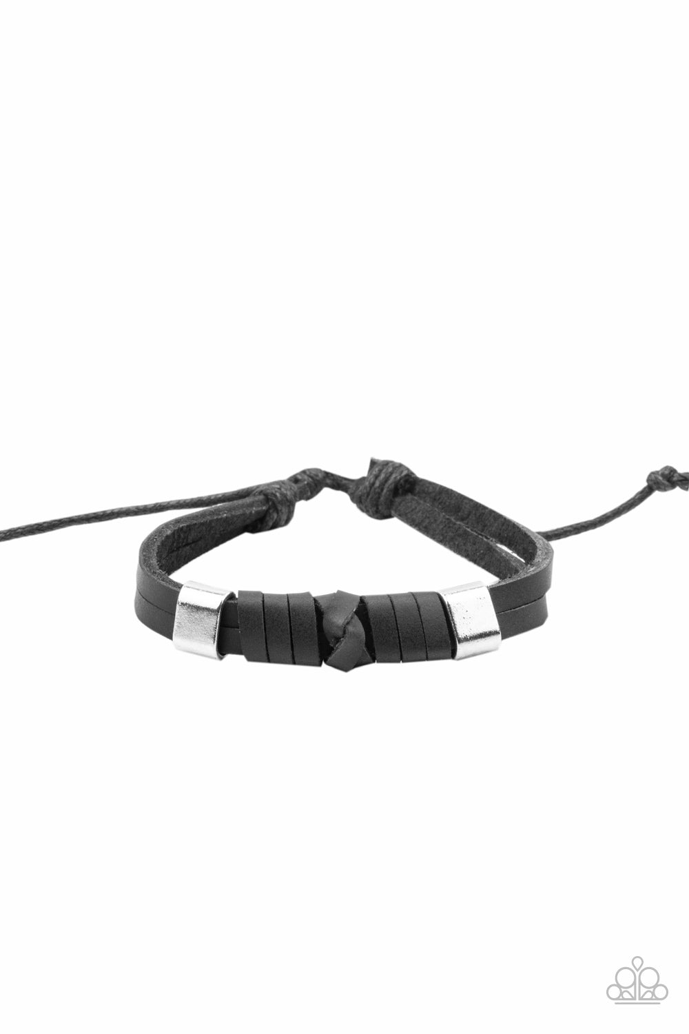 Drifter Decor - black - Paparazzi MENS bracelet