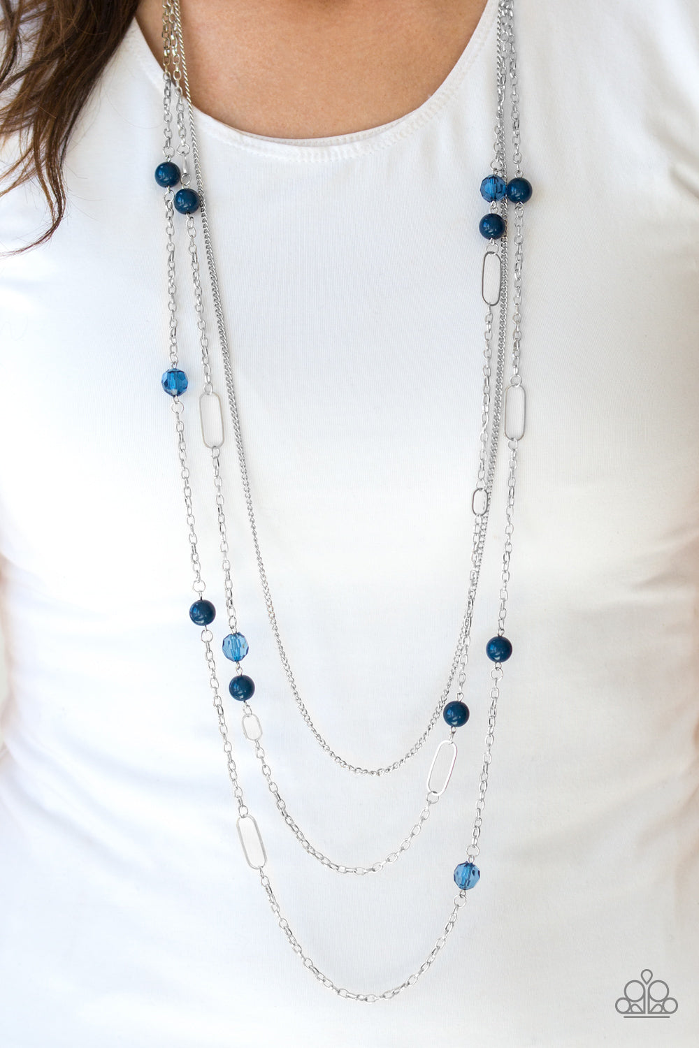 East Coast Classic - blue - Paparazzi necklace
