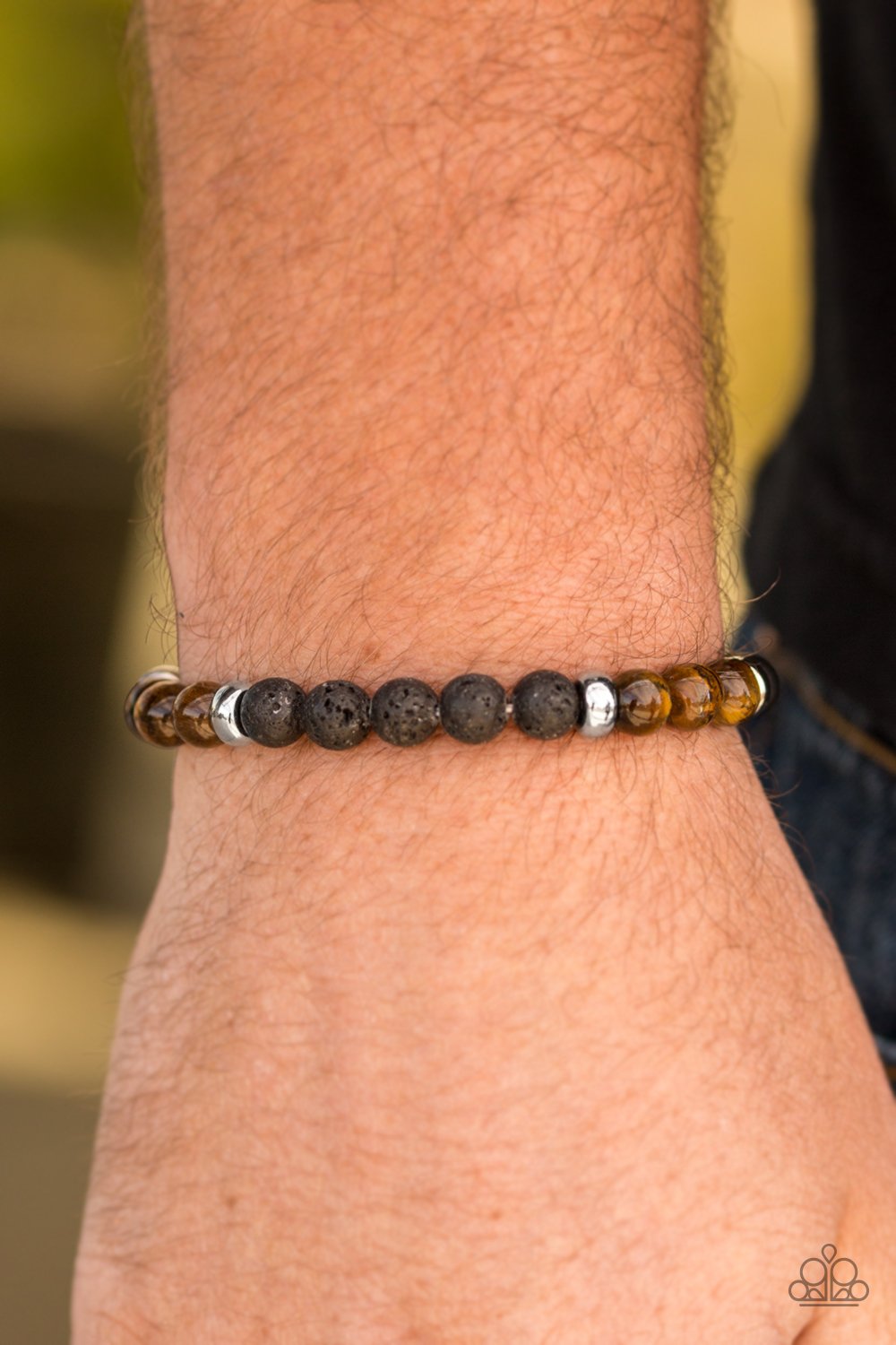 Easygoing - brown - Paparazzi bracelet