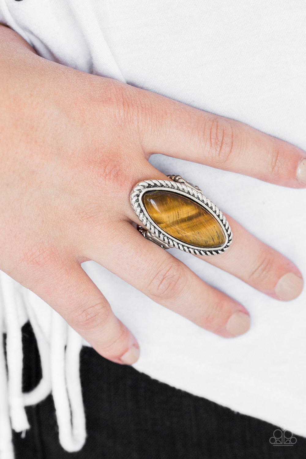 Eco Ego - brown - Paparazzi ring
