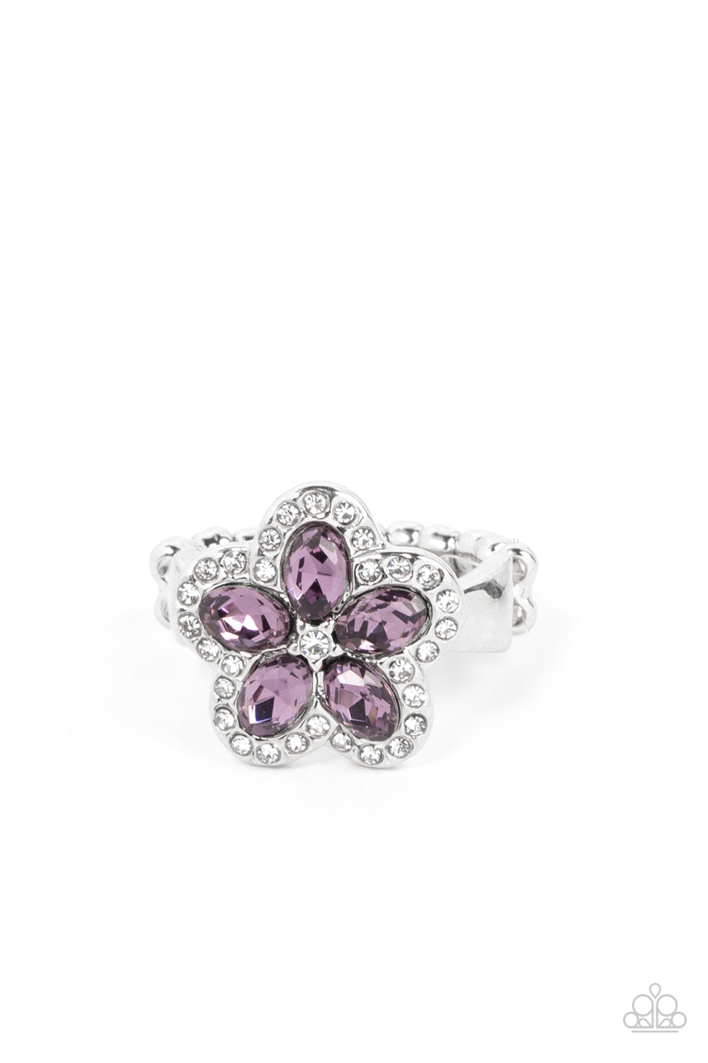 Efflorescent Envy - purple - Paparazzi ring