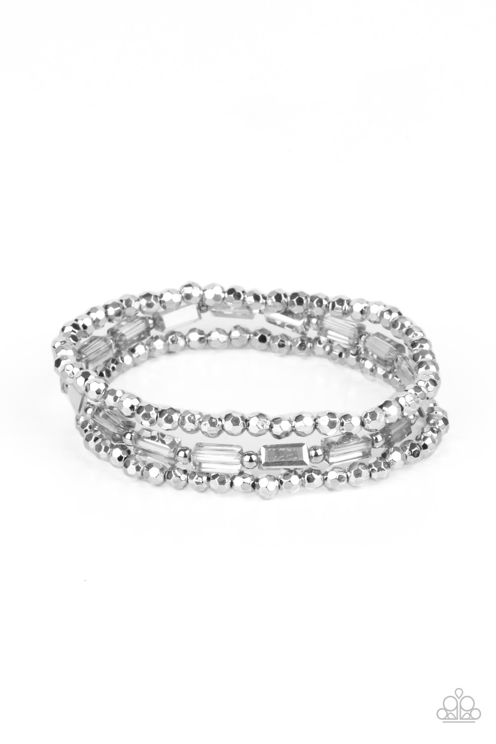 Elegant Essence - silver - Paparazzi bracelet