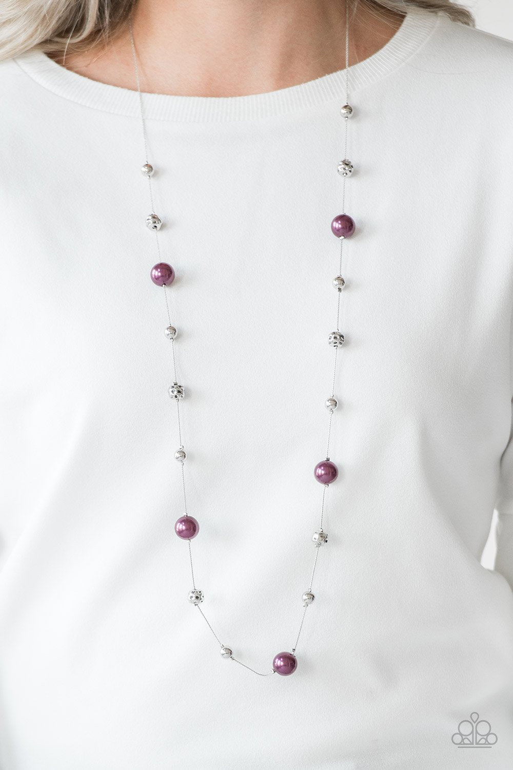 Eloquently Eloquent - purple - Paparazzi necklace