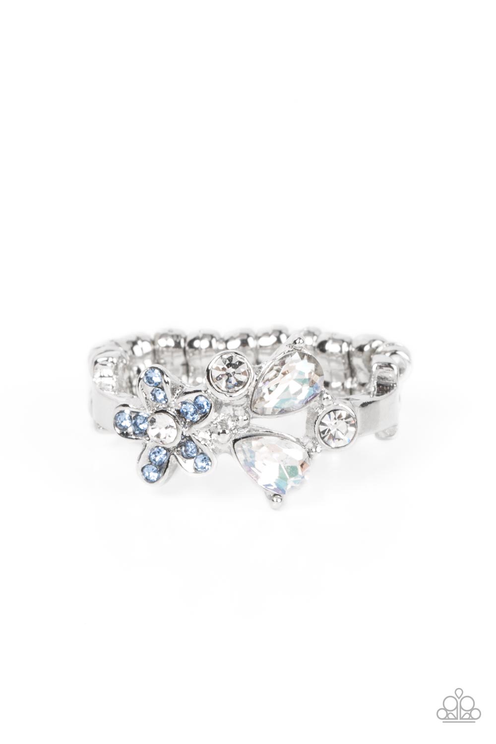 Enchanting Efflorescence - blue - Paparazzi ring