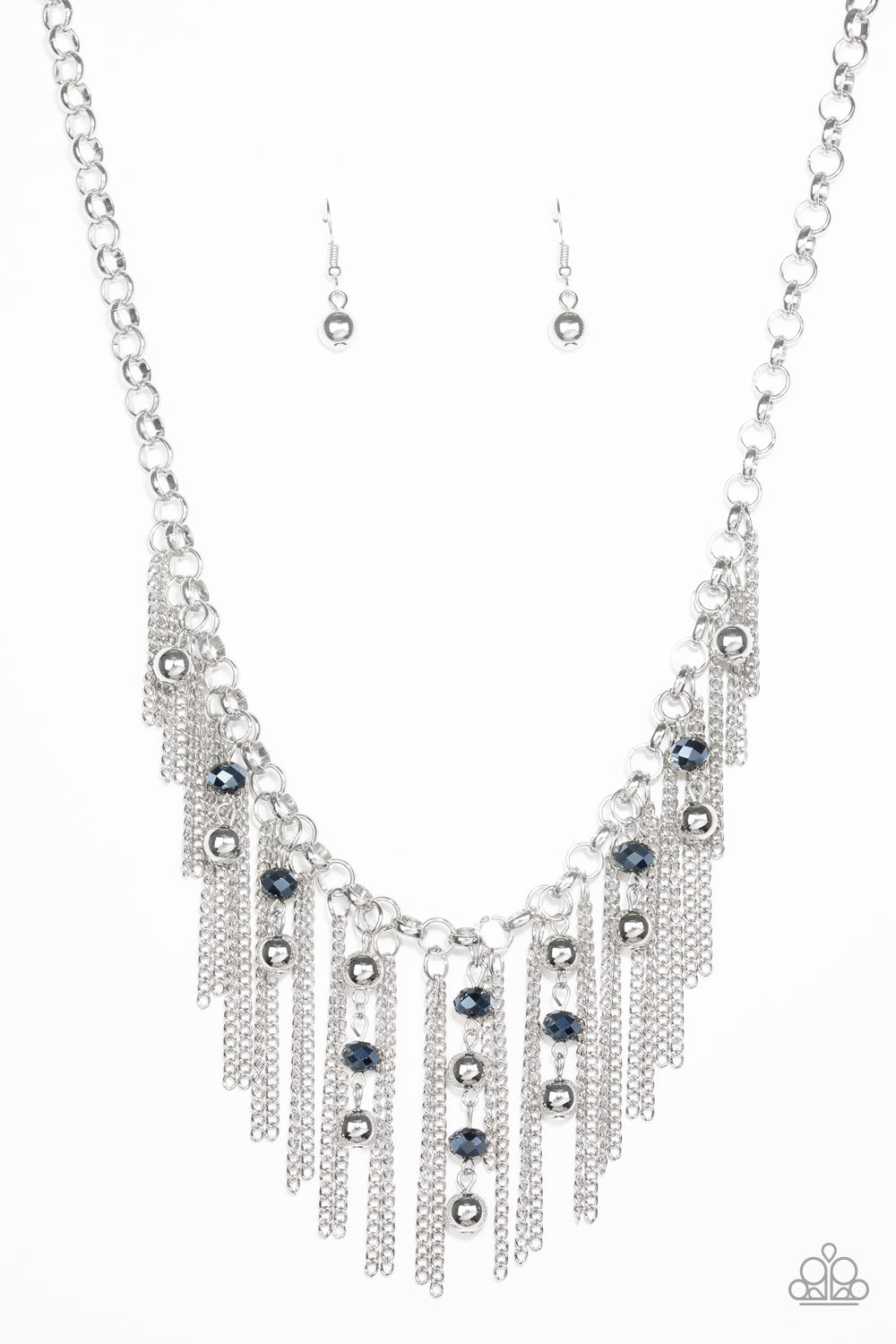 Ever Rebellious - blue - Paparazzi necklace