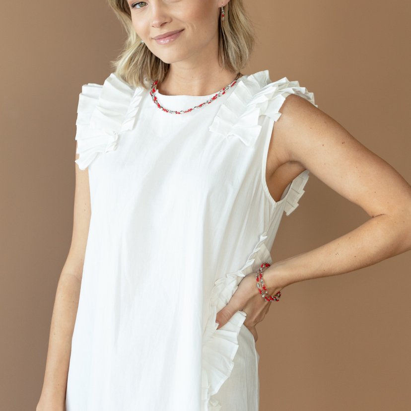 Explore Every Angle - red - Paparazzi necklace