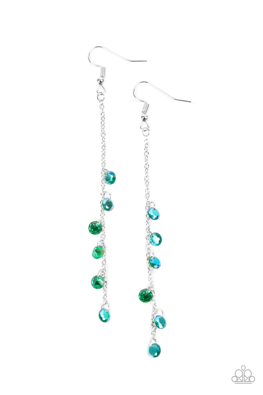 Extended Eloquence - green - Paparazzi earrings