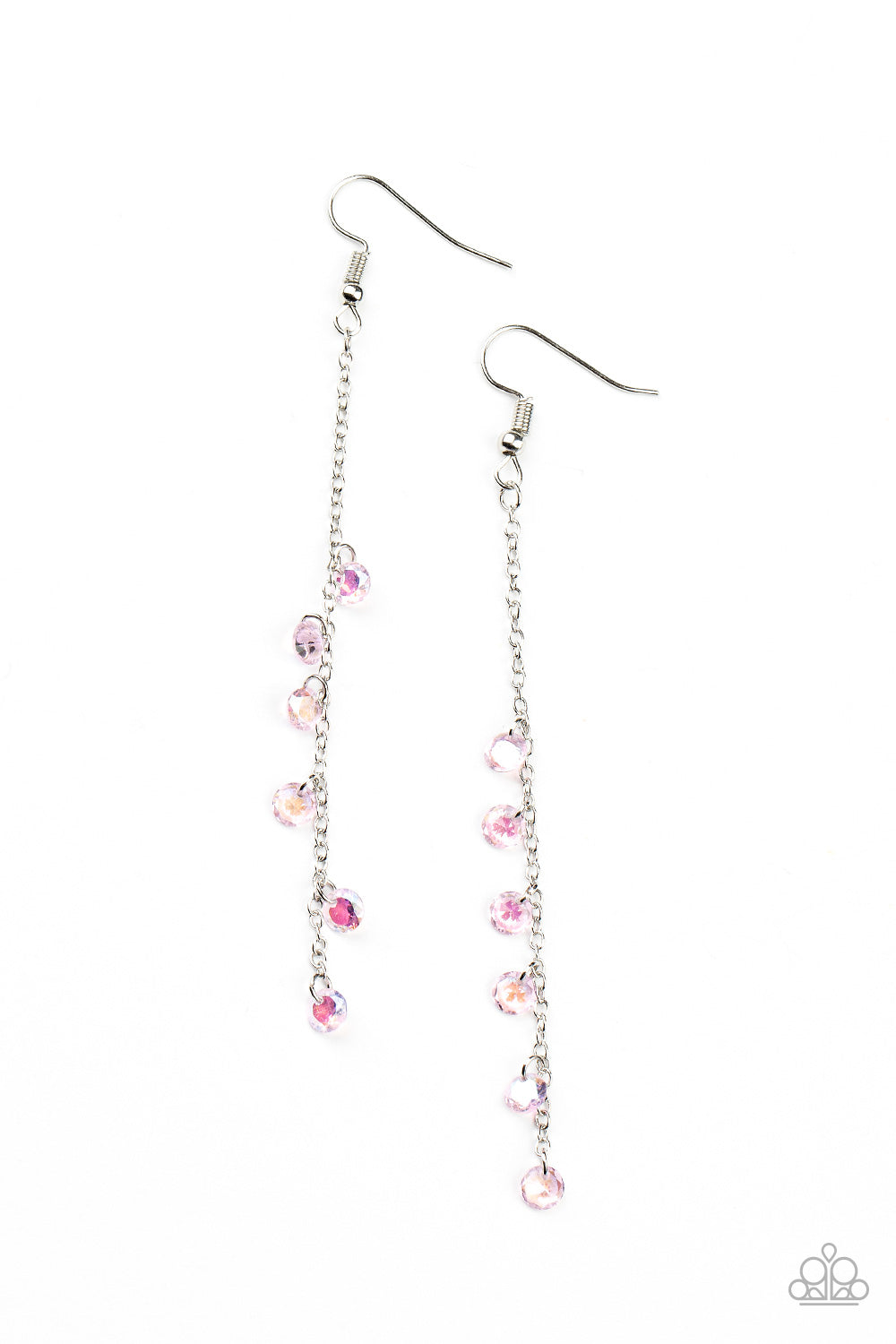 Extended Eloquence - pink - Paparazzi earrings