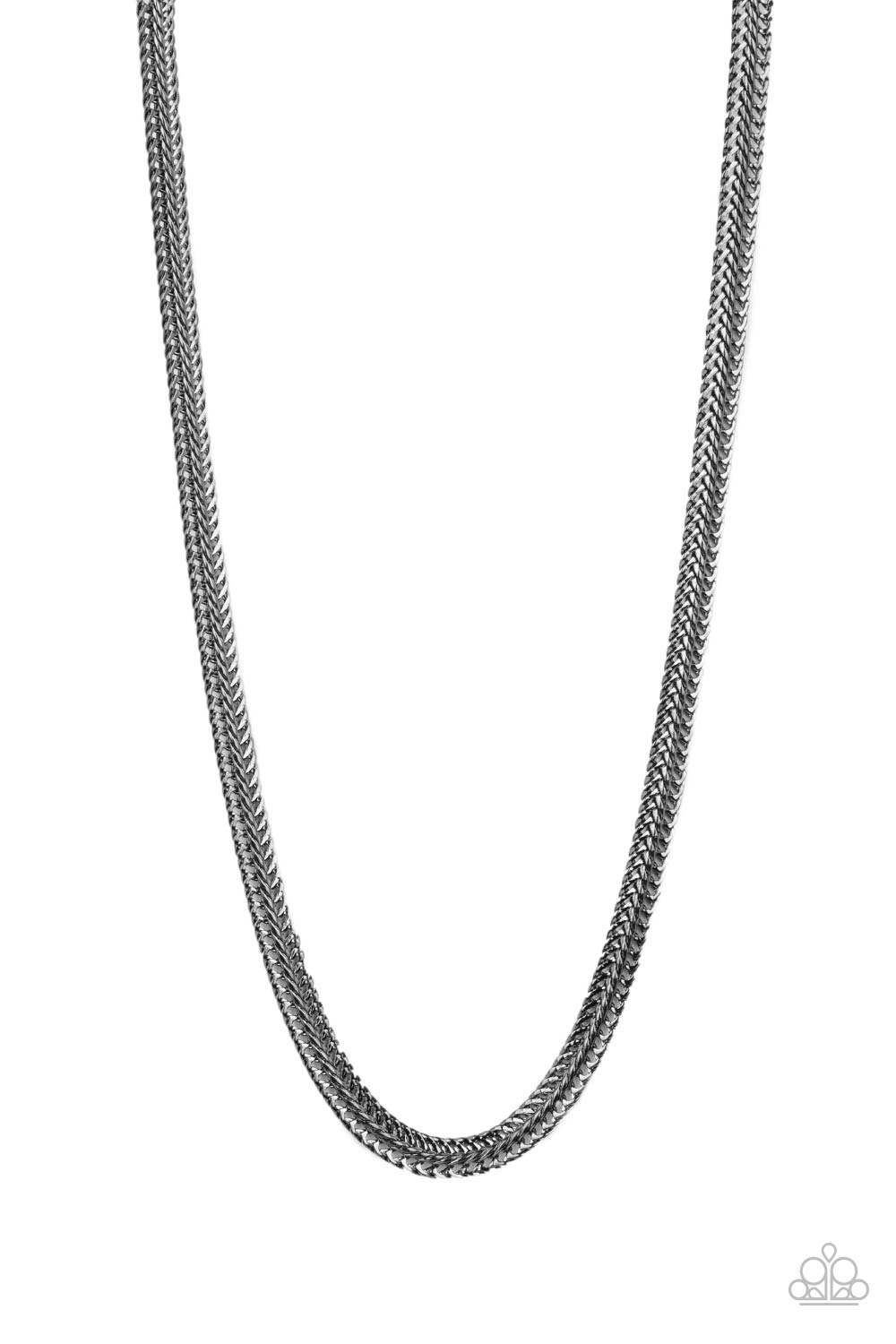 Extra Extraordinary - black - Paparazzi MENS necklace