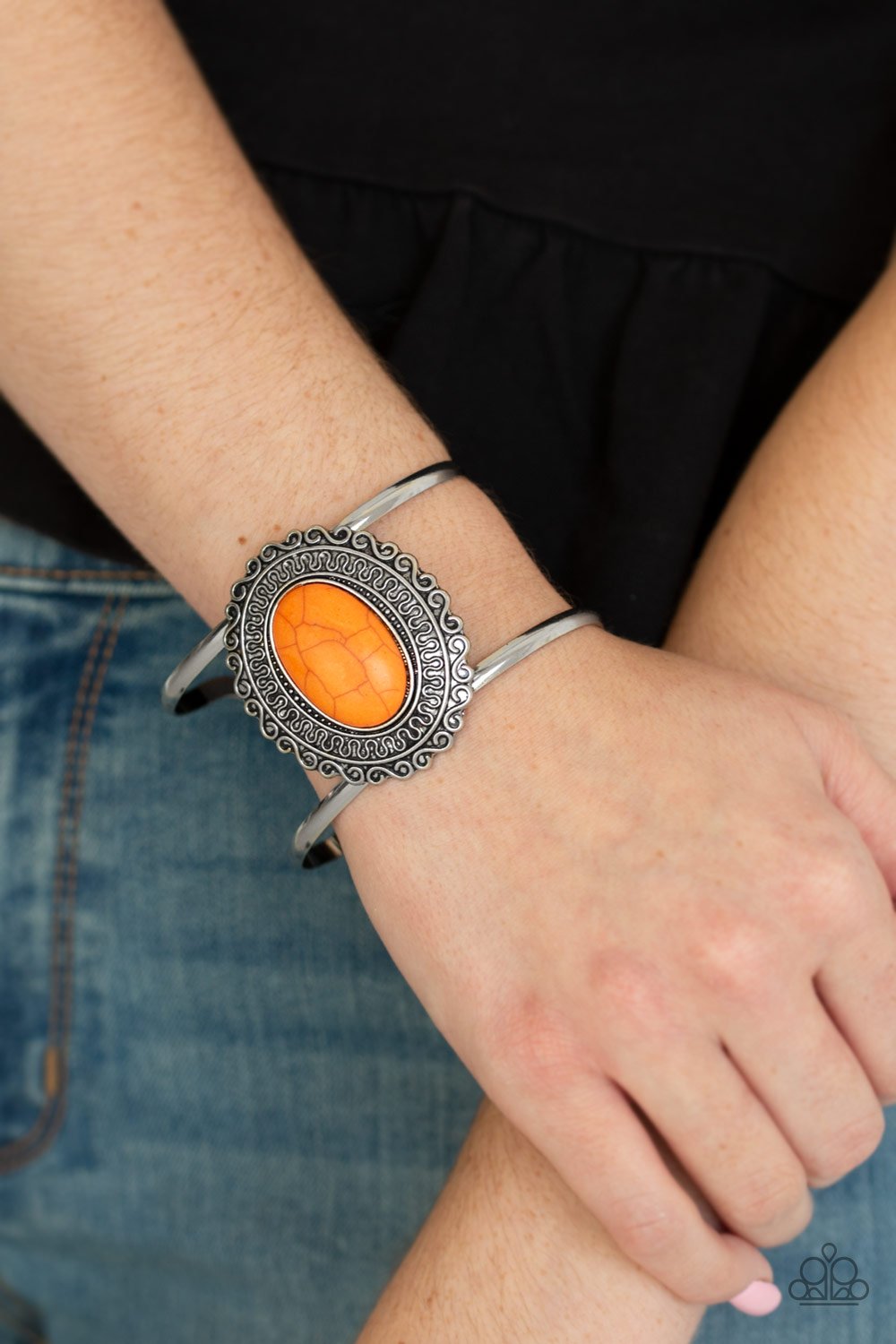 Extra EMPRESS-ive-orange-Paparazzi bracelet