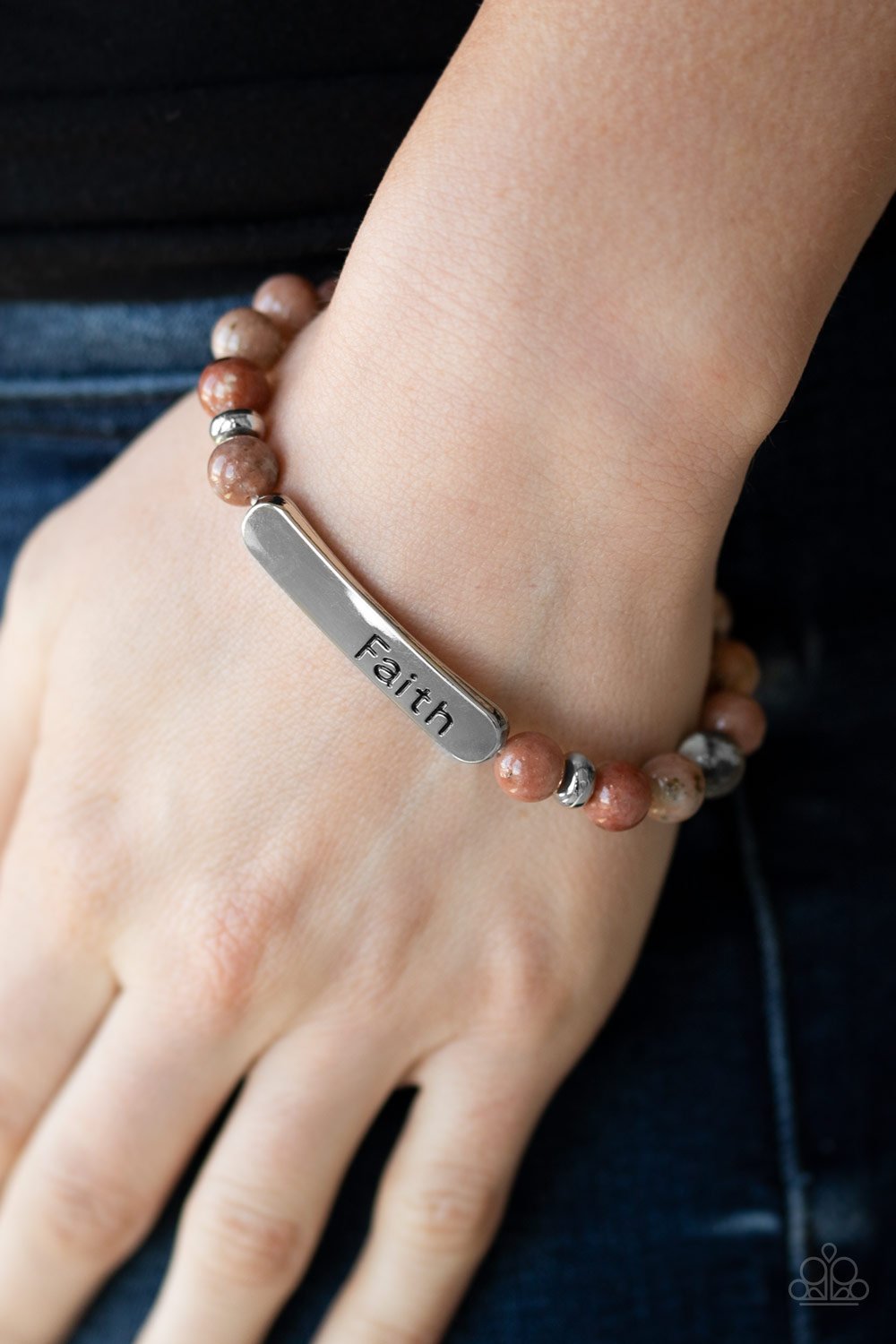 Faith In All Things-multi-Paparazzi bracelet