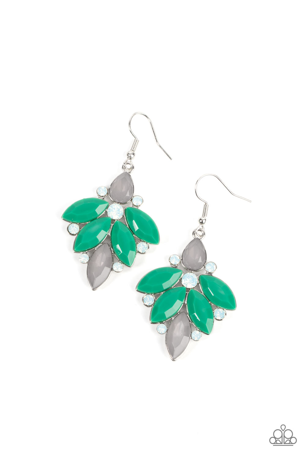 Fantasy Flair - green - Paparazzi earrings