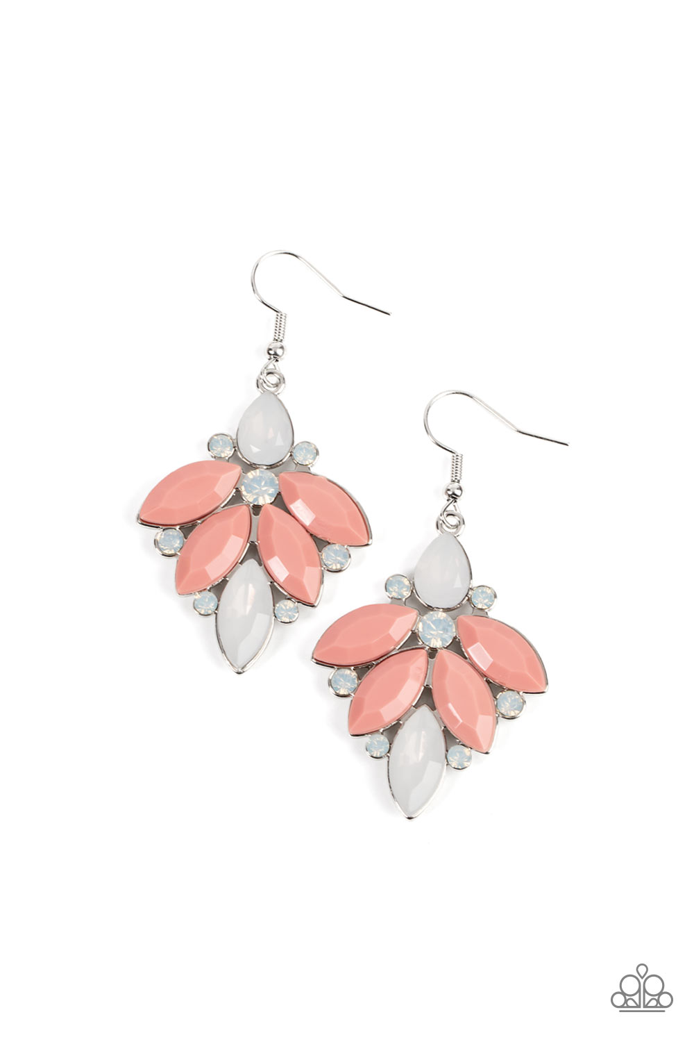 Fantasy Flair - pink - Paparazzi earrings