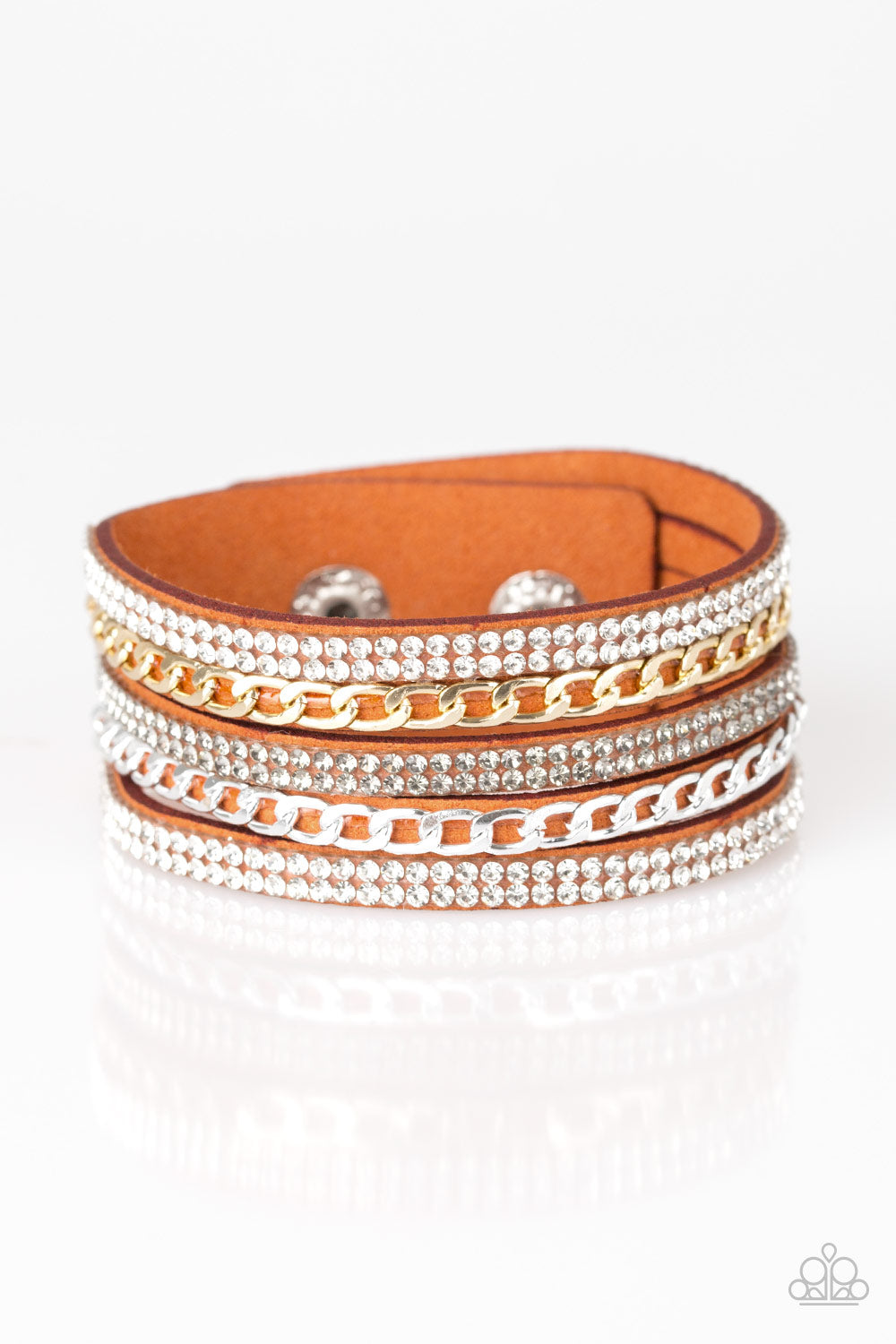 Fashion Fiend - orange - Paparazzi bracelet