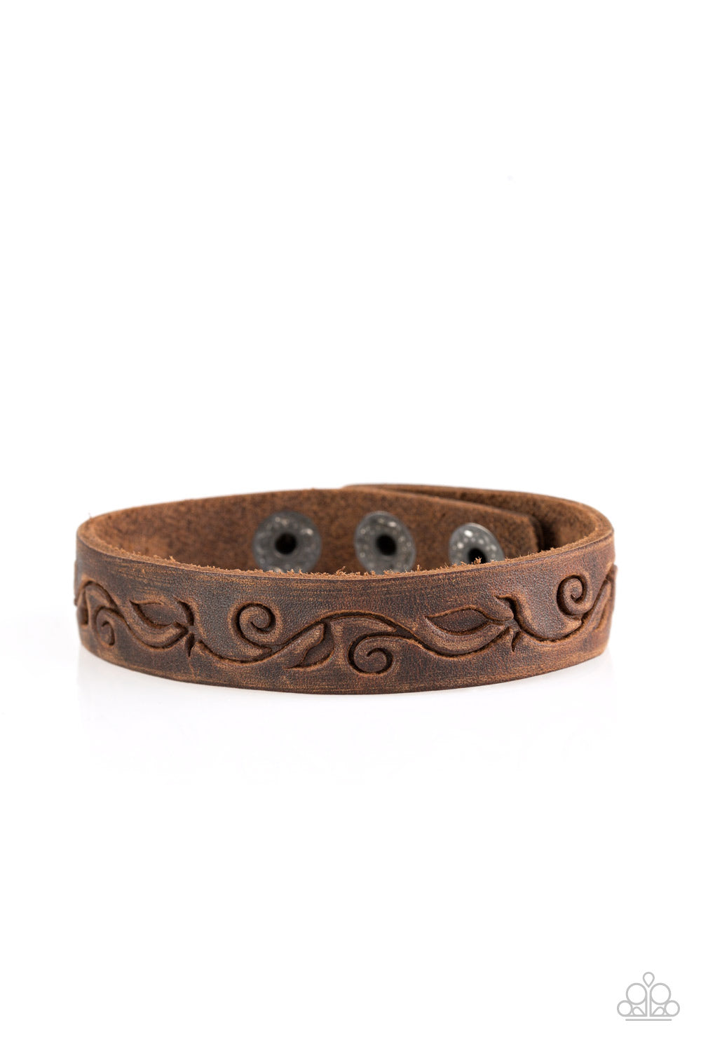 Fearless Forager - brown - Paparazzi bracelet
