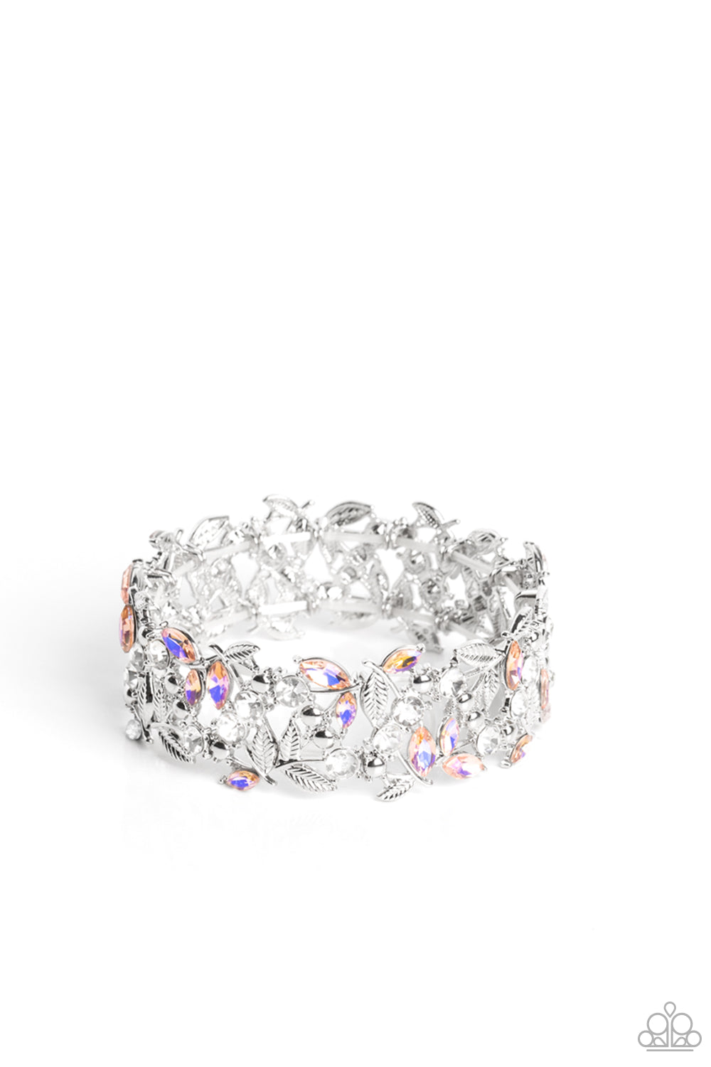 Feathered Finesse - orange - Paparazzi bracelet