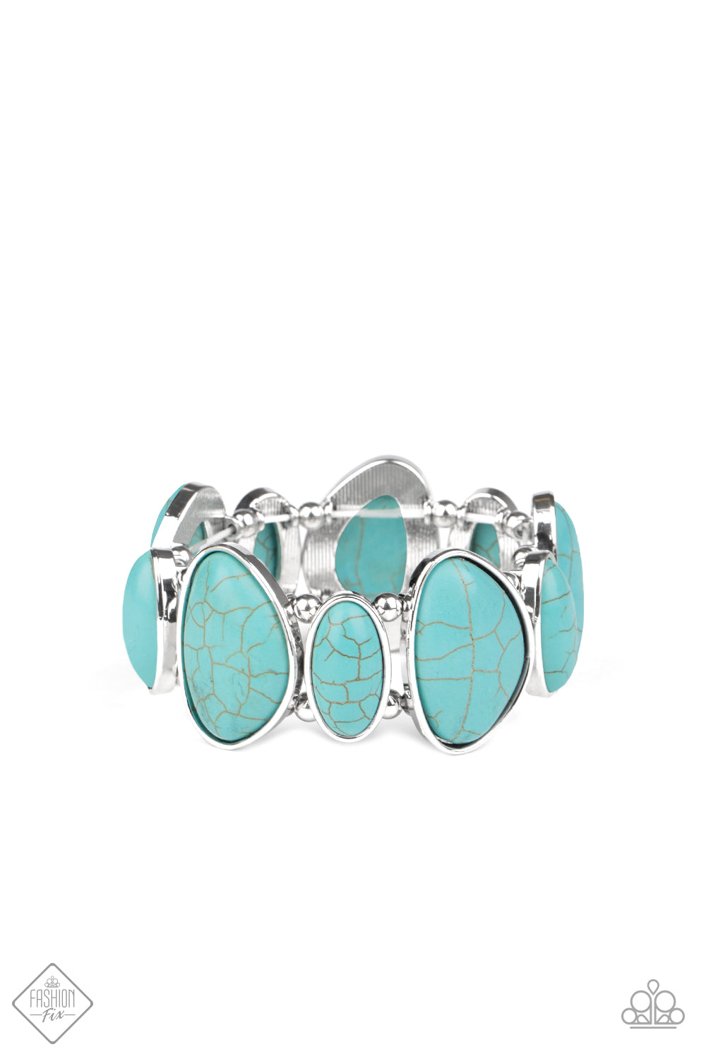 Feel At HOMESTEAD - blue - Paparazzi bracelet