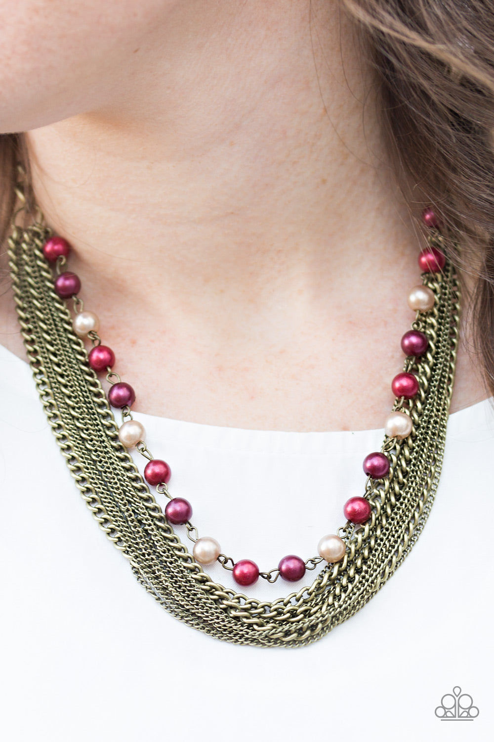 Fierce Fashion - multi - Paparazzi necklace