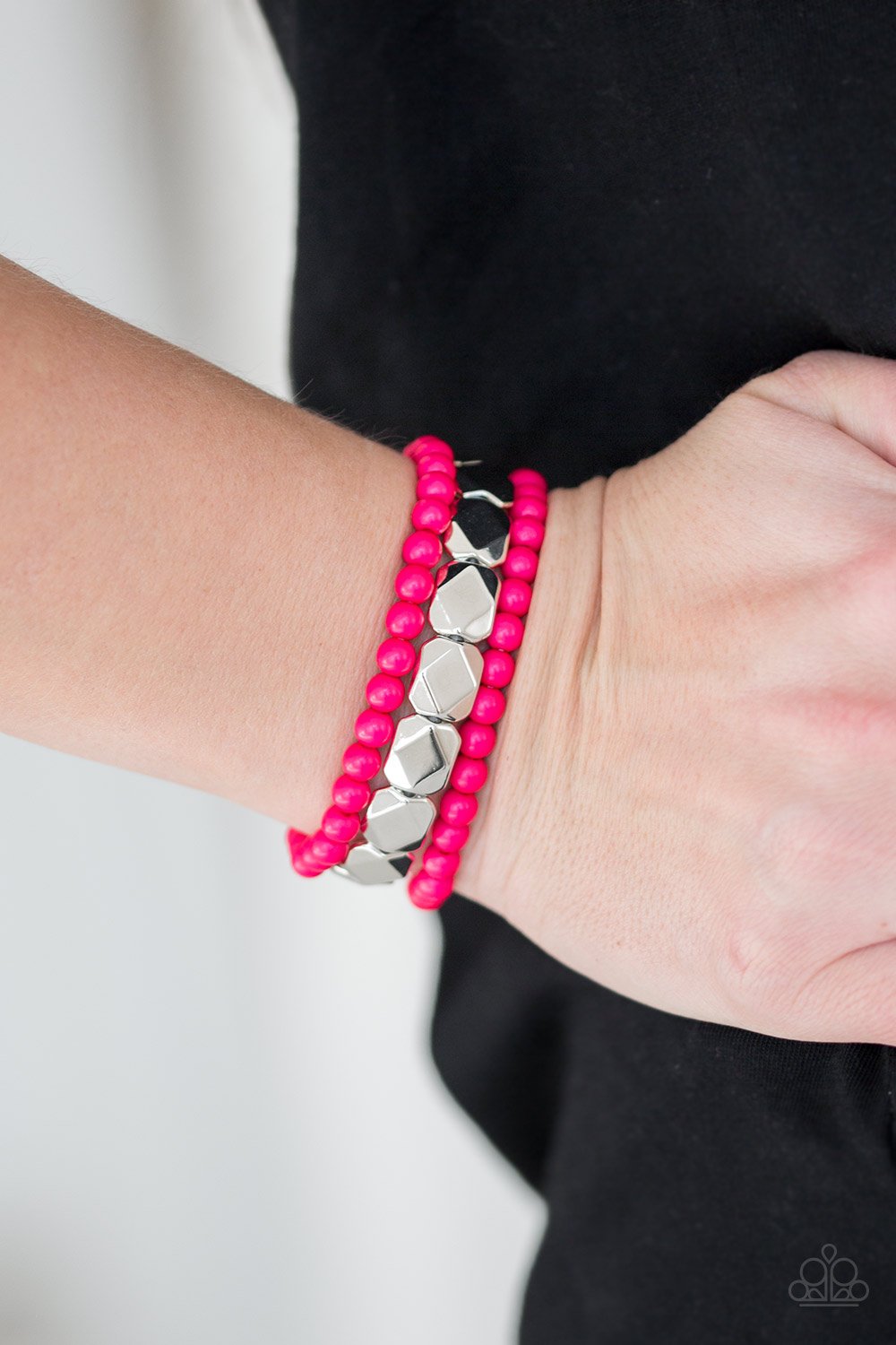 Fiesta Flavor - pink - Paparazzi bracelet