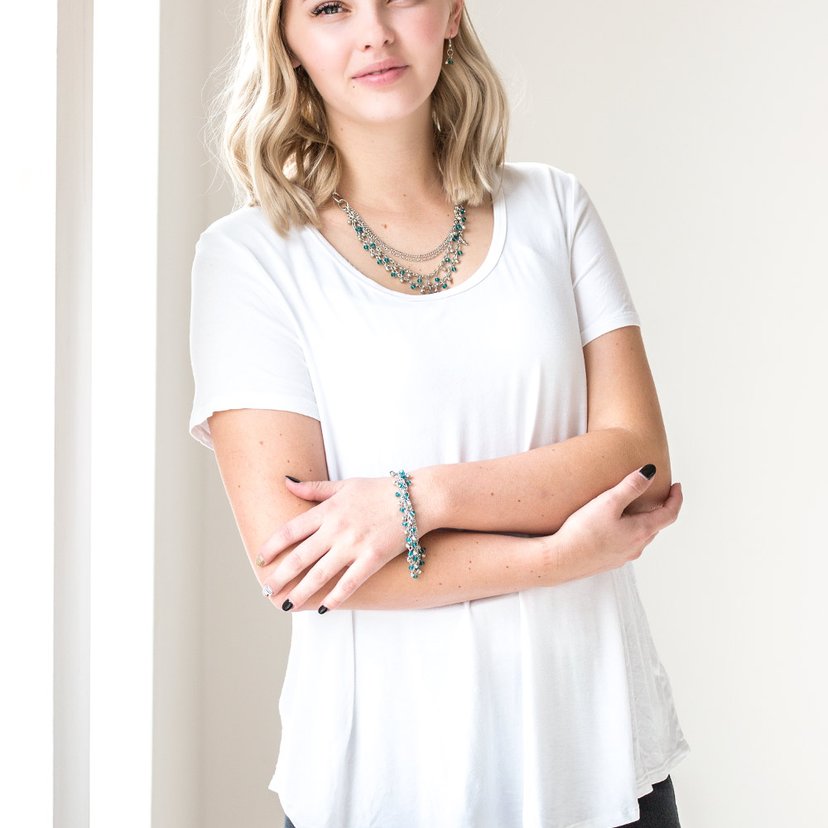 Financially Fabulous - blue - Paparazzi necklace