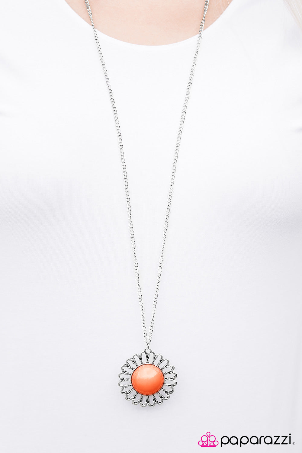 Find Your Wild - Orange - Paparazzi necklace
