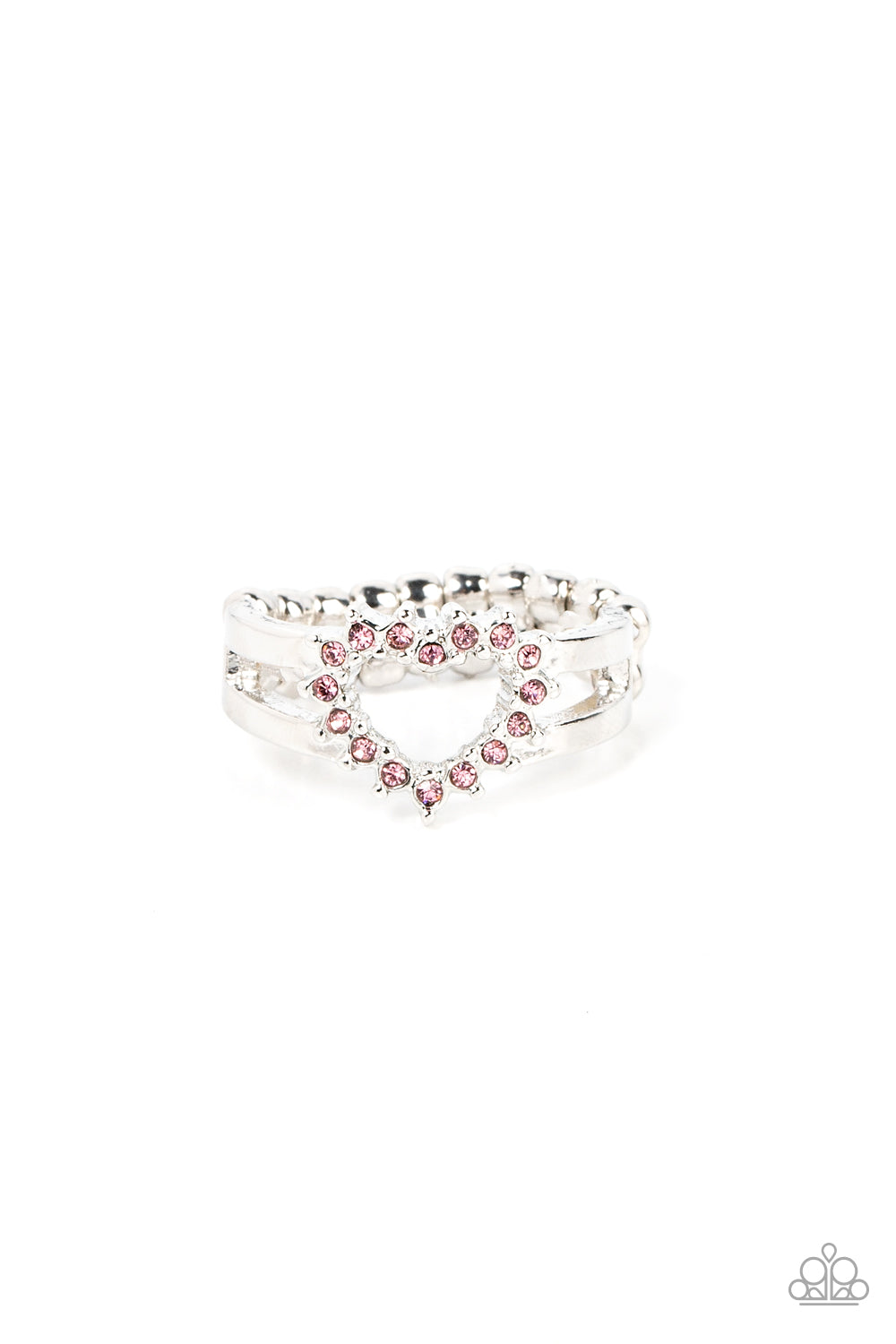 First Kisses - pink - Paparazzi ring