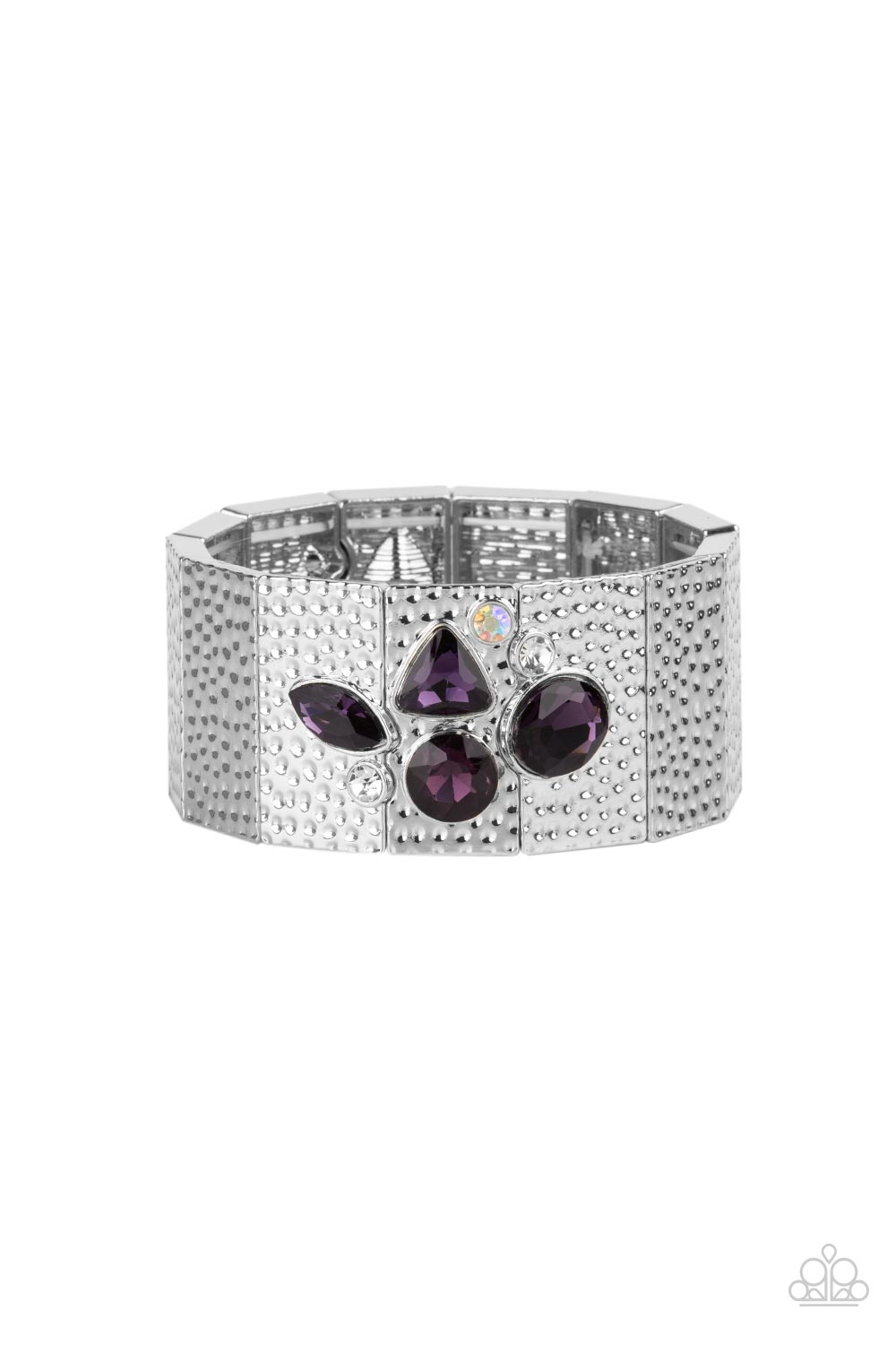 Flickering Fortune - purple - Paparazzi bracelet