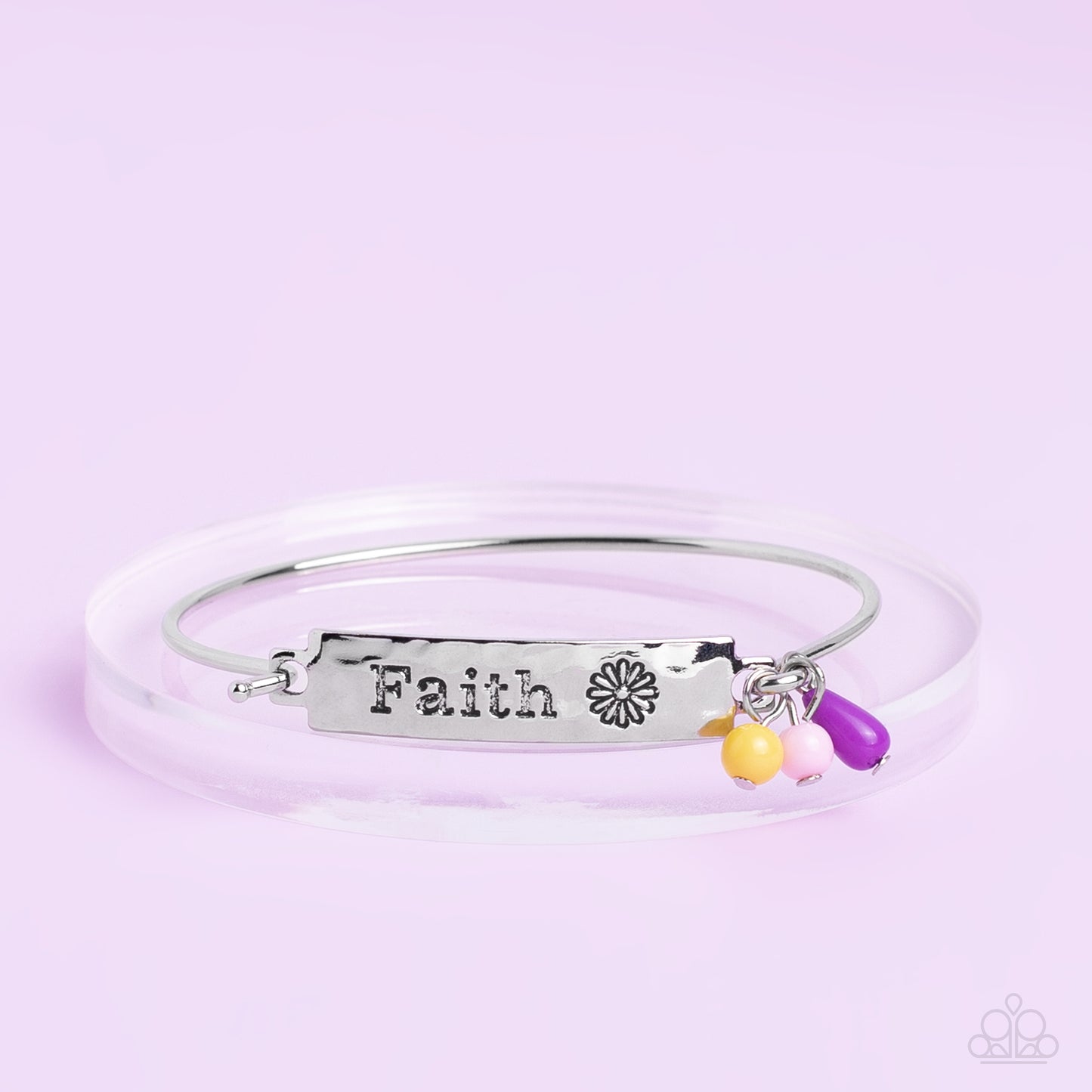 Flirting with Faith - purple - Paparazzi bracelet