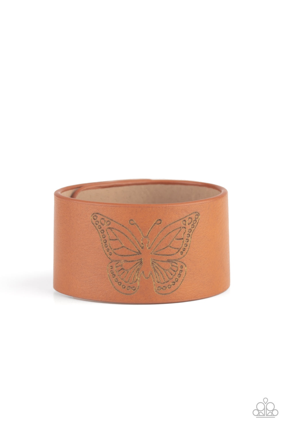 Flirty Flutter - brown - Paparazzi bracelet