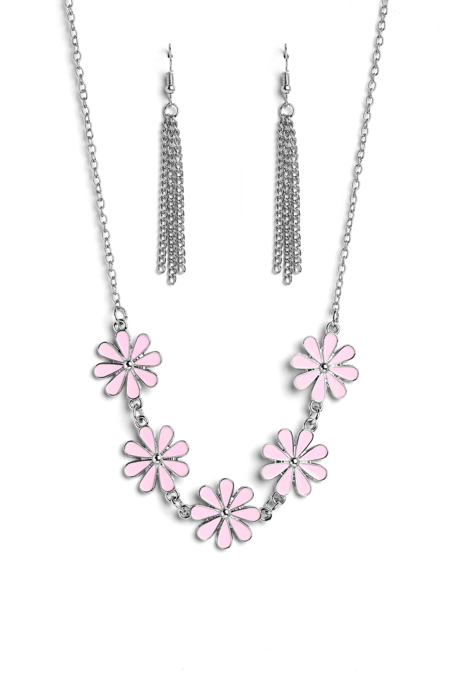 Flora Fantasy - pink - Paparazzi necklace