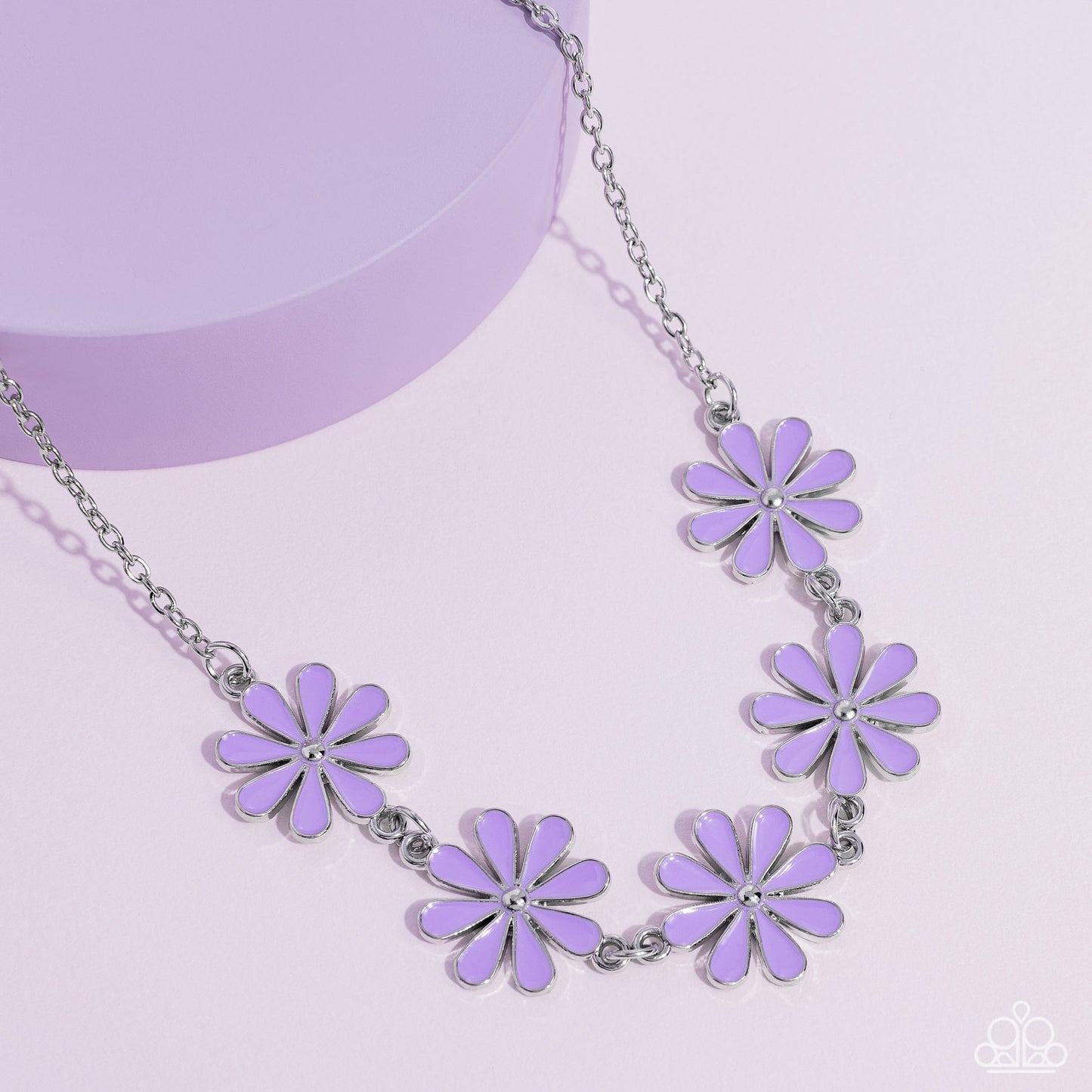 Flora Fantasy - purple - Paparazzi necklace