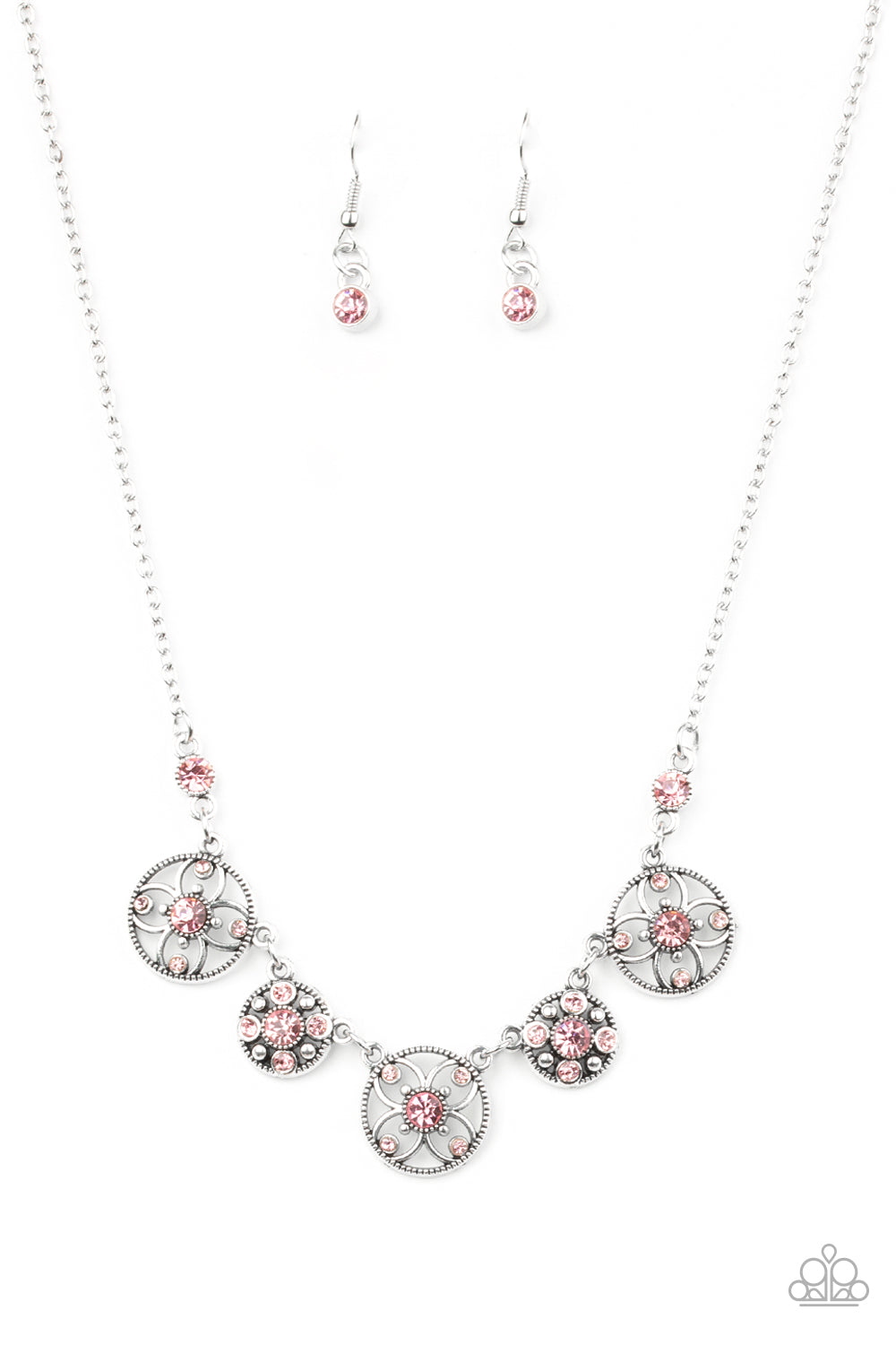 Floral Florescence - pink - Paparazzi necklace