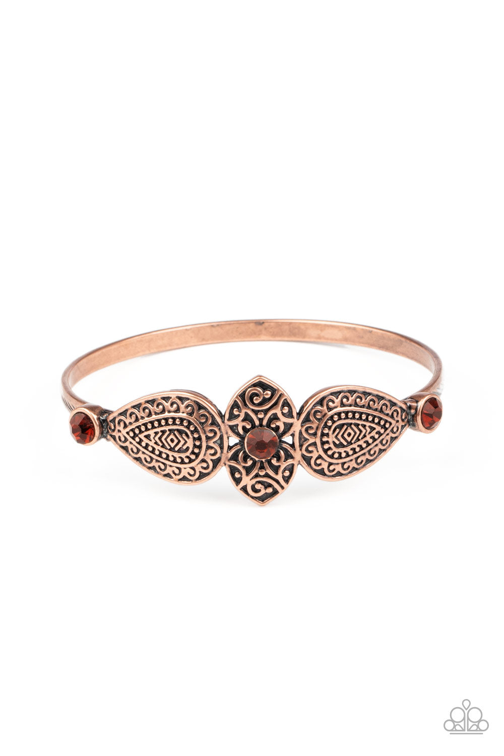 Flourishing Fashion - copper - Paparazzi bracelet