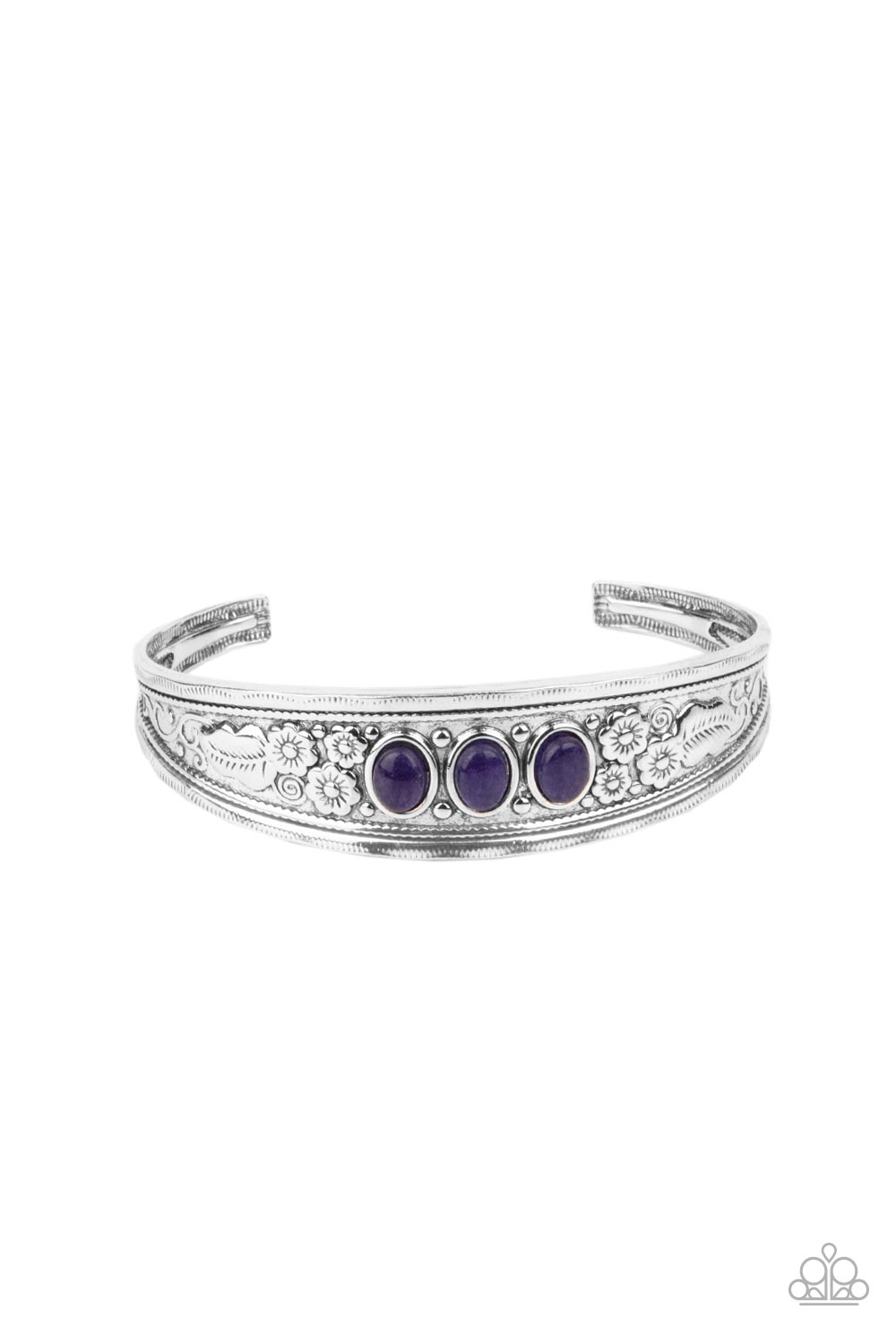 Flower Patch Picnic - purple - Paparazzi bracelet
