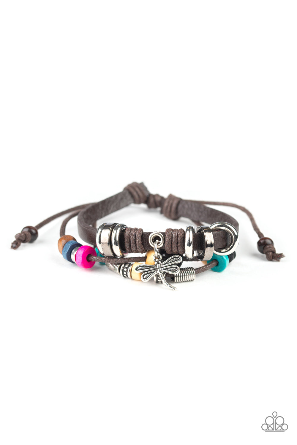 Fly High Dragonfly - brown - Paparazzi bracelet