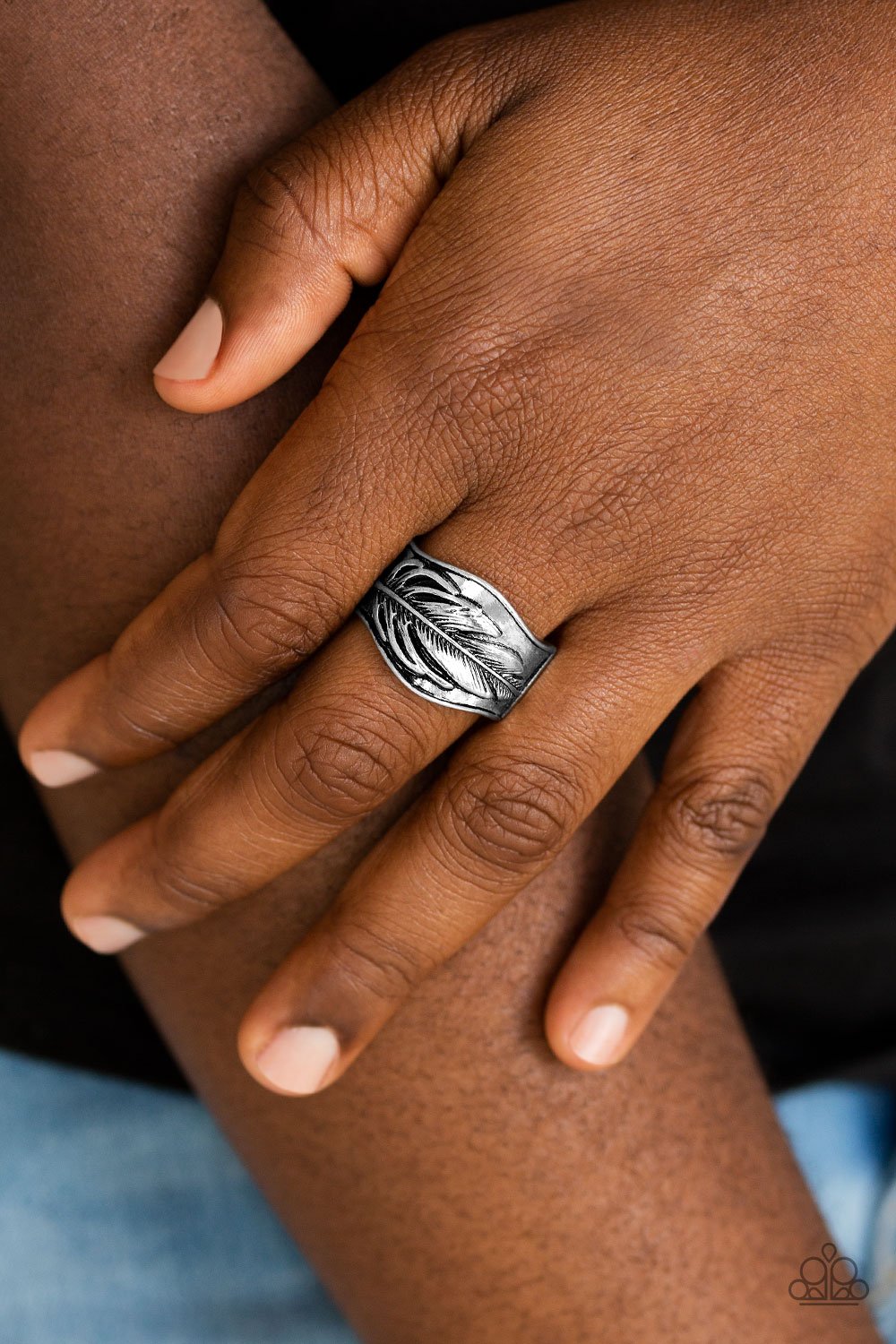 Fly Home - silver - Paparazzi ring