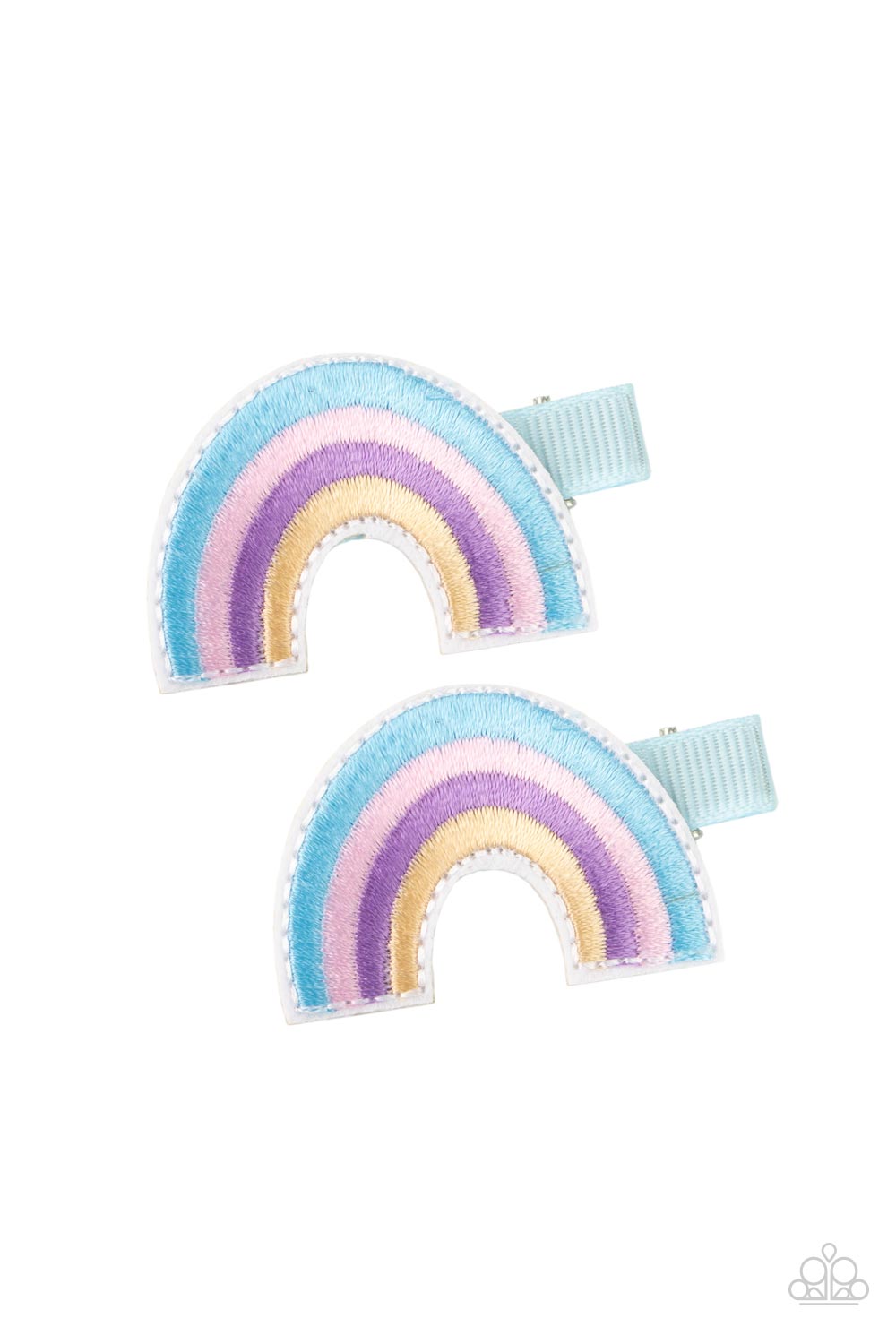 Follow Your Rainbow - blue - Paparazzi hair clip