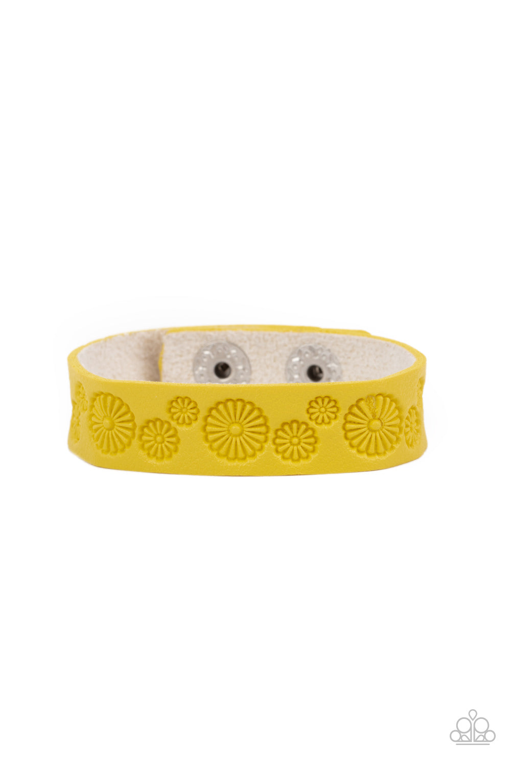 Follow The Wildflowers - yellow - Paparazzi bracelet
