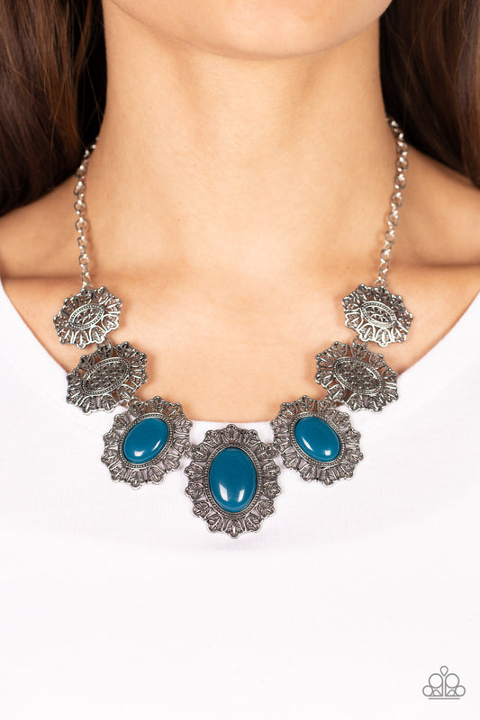 Forever and EVERGLADE - blue - Paparazzi necklace