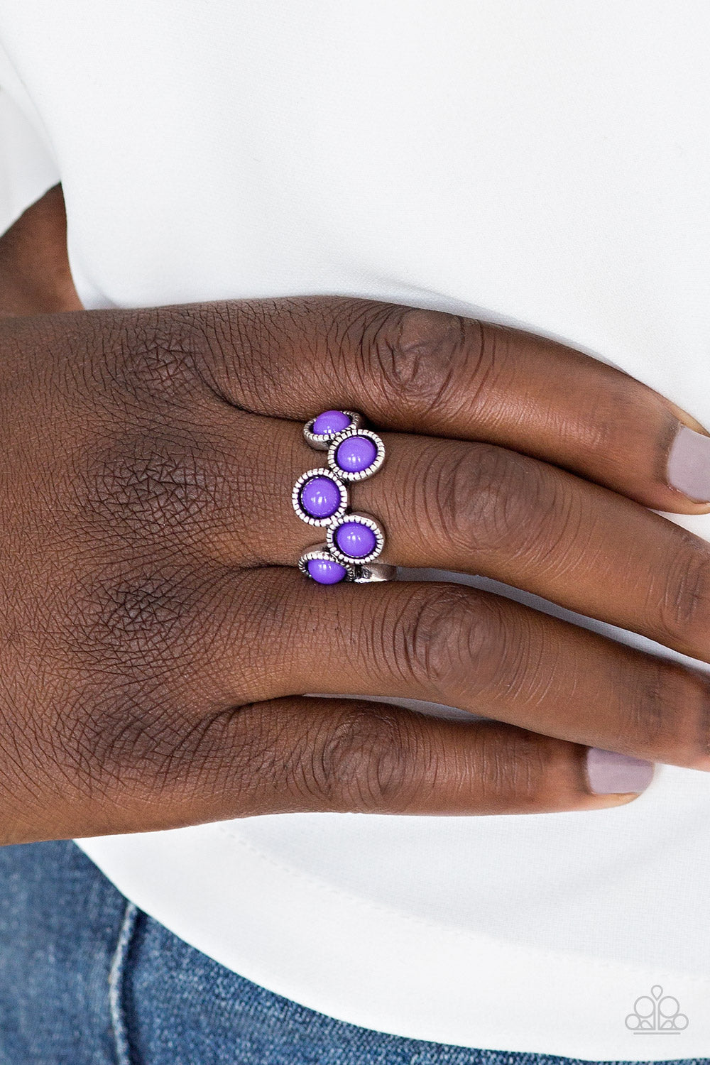 Foxy Fabulous - purple - Paparazzi ring