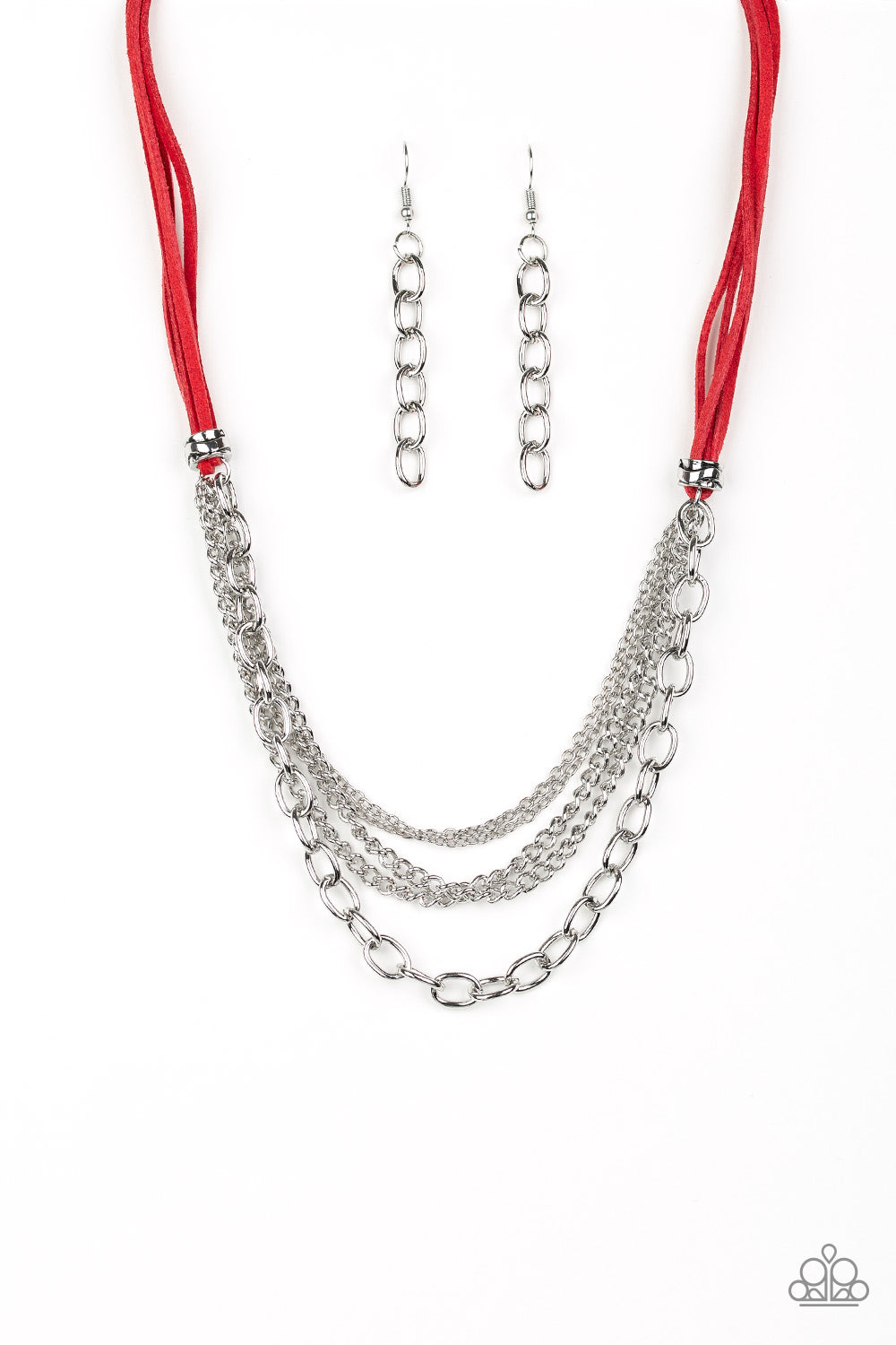 Free Roamer - red - Paparazzi necklace