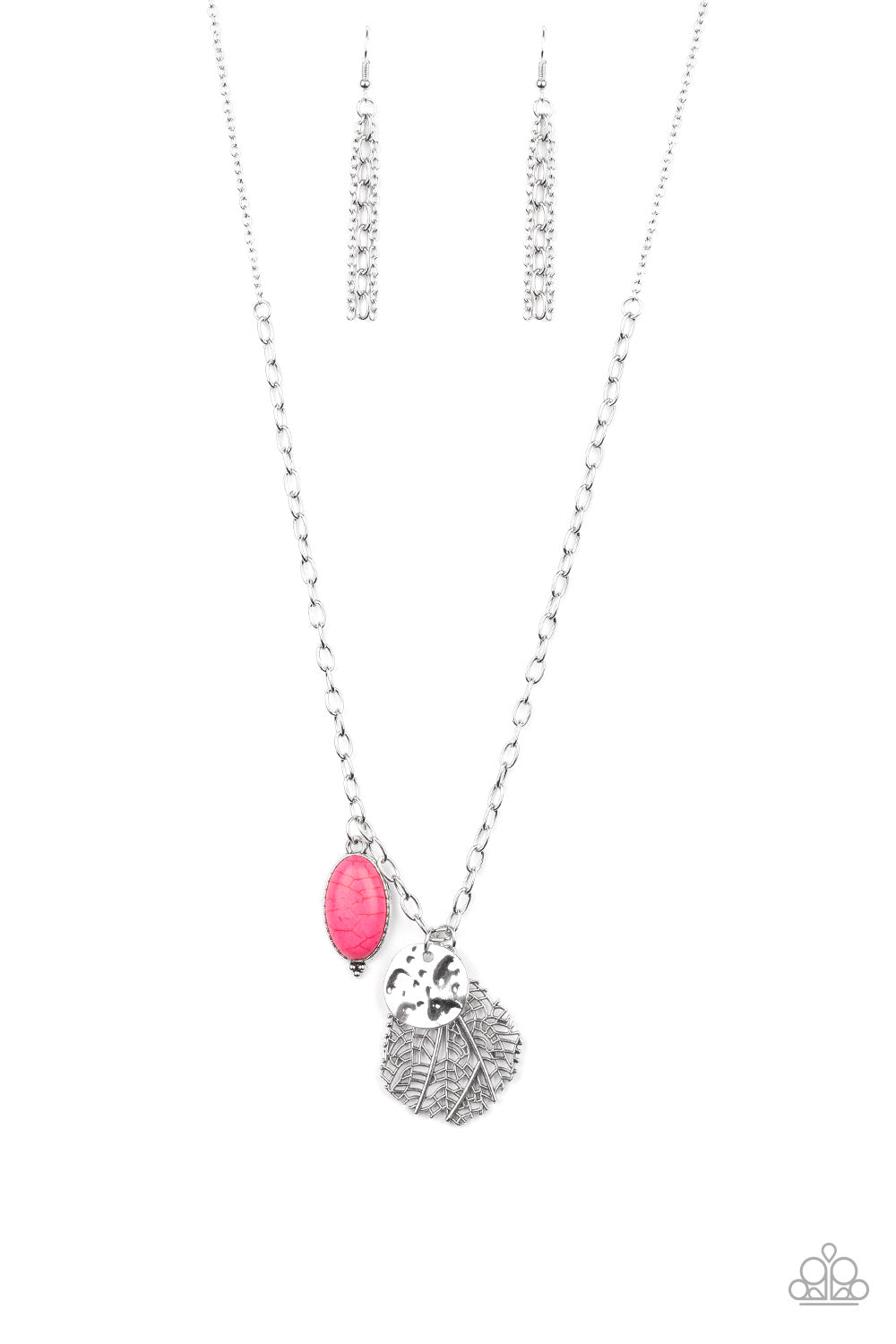 Free Spirited Forager - pink - Paparazzi necklace