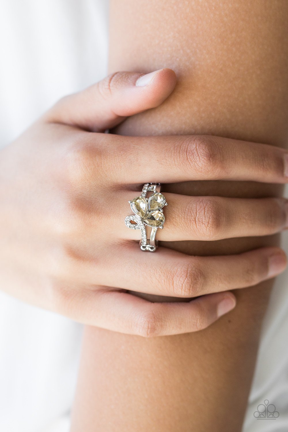 Friends in High End Places - brown - Paparazzi ring