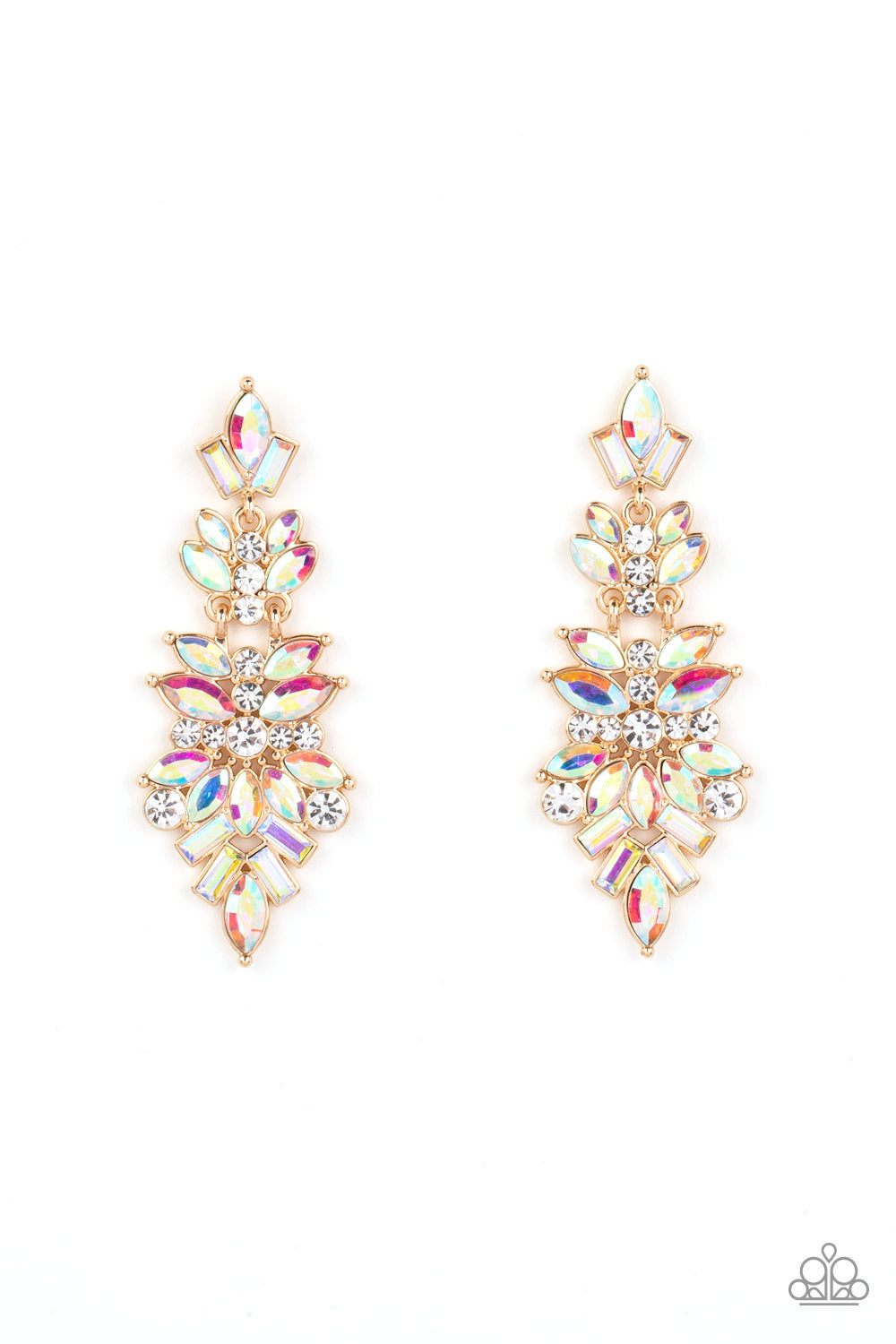 Frozen Fairytale - multi - Paparazzi earrings